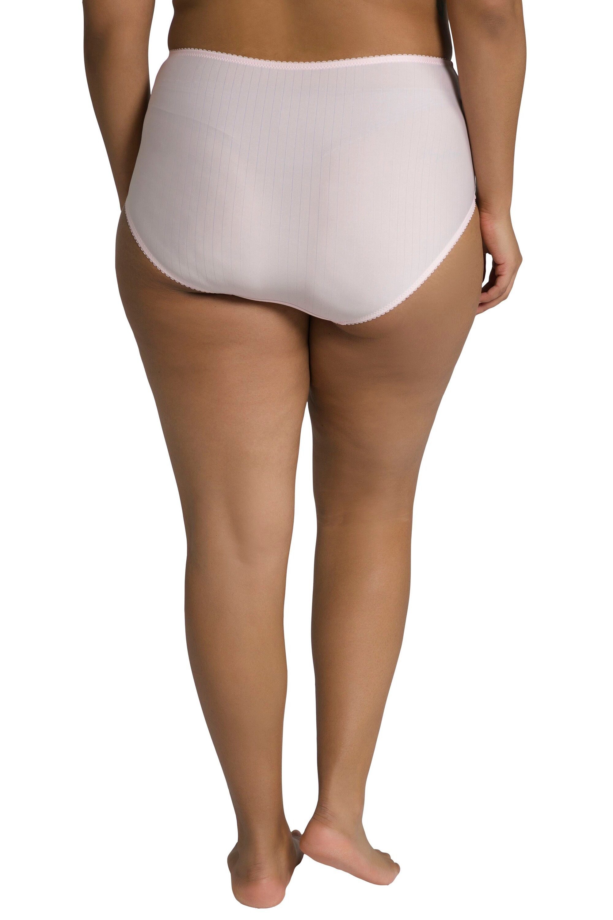 Ulla Popken Midislip Midislips 2er-Pack Nadelstreifen (2-St)