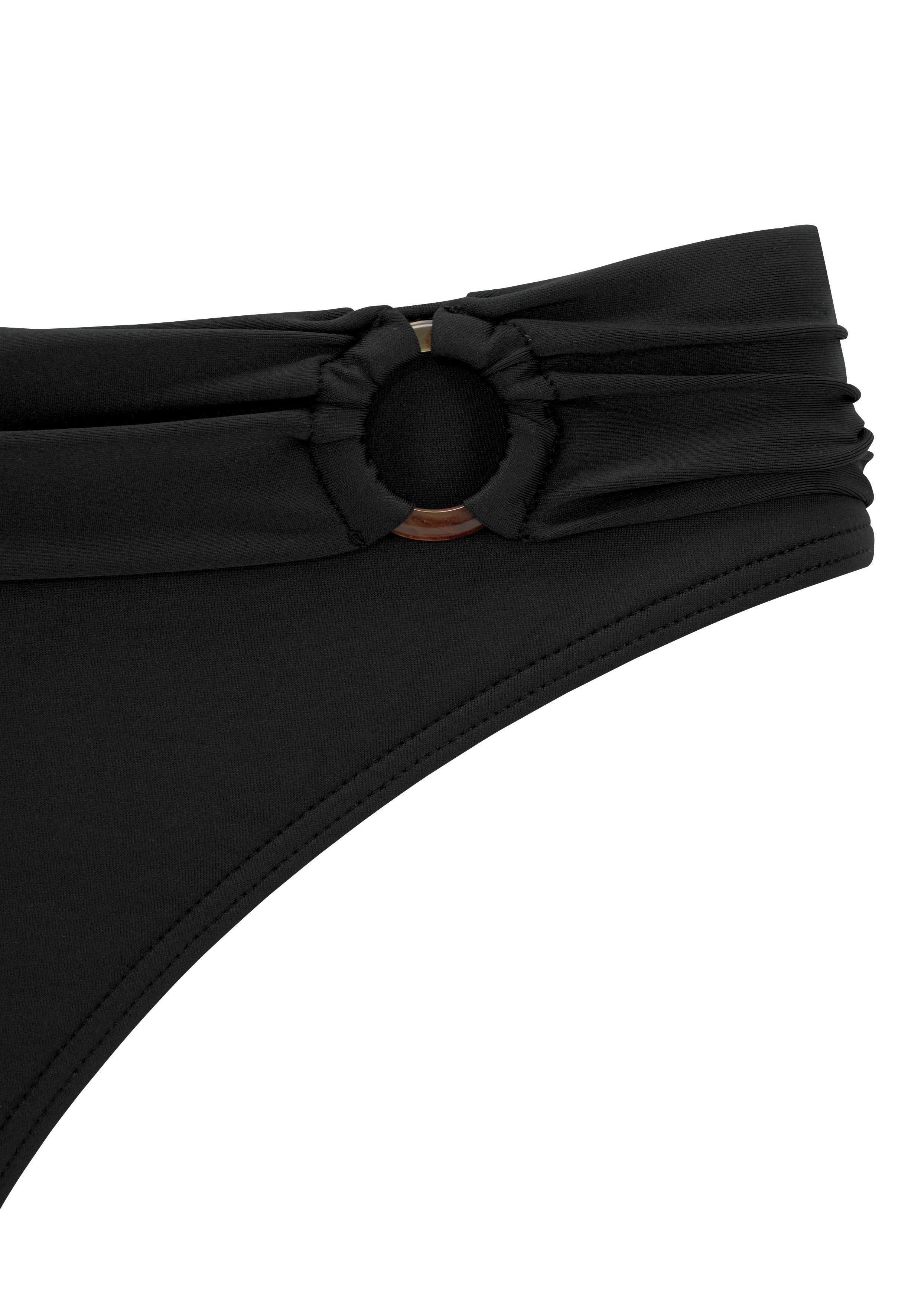 s.Oliver Bikini-Hose Rome mit Umschlagbund