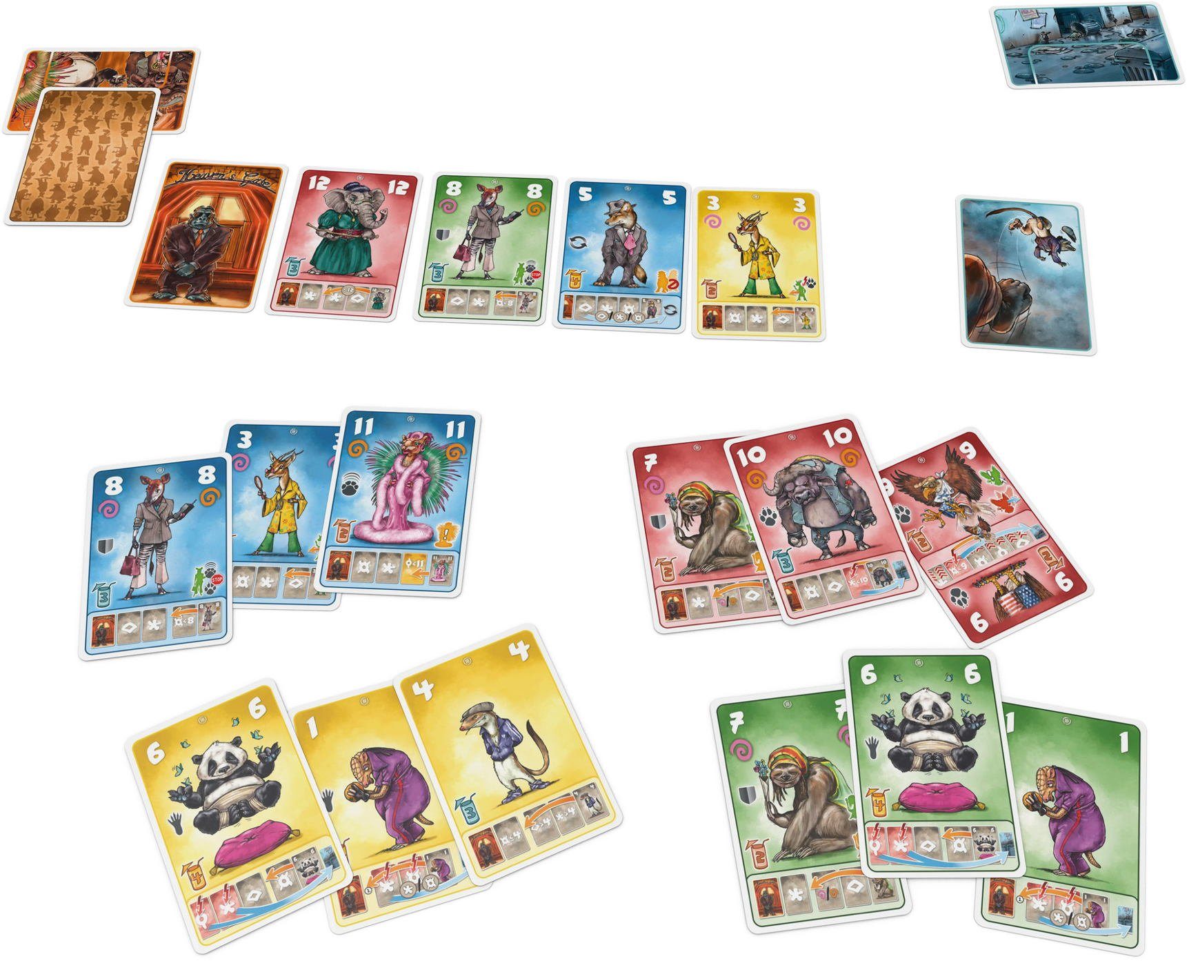 Zoch Spiel Kartenspiel Wettlaufspiel Beasty Bar Born to be wild 601105143