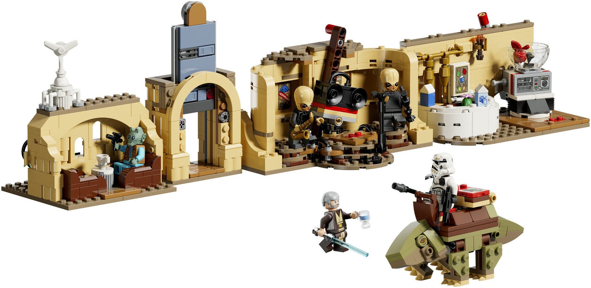 LEGO® SMART Play: Mos Eisley Cantina (75425), LEGO Star Wars ™ Konstruktionsspielsteine, (666 St), Mit SMART Brick kombatibel (nicht im Lieferumfang enthalten)