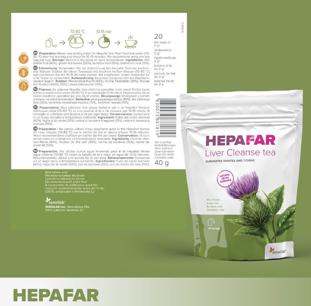 Hepafar HEPAFAR Tee Pulver, 20.4 g