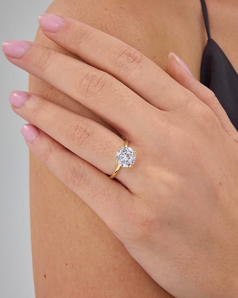 Jumpeak Trauring Lab grown diamant ring,3ct,D,VS1,3EX, Ring frauen, Eheringe, Damen geschenk,Valentinstag geschenk für sie, Liebes geschenk für sie