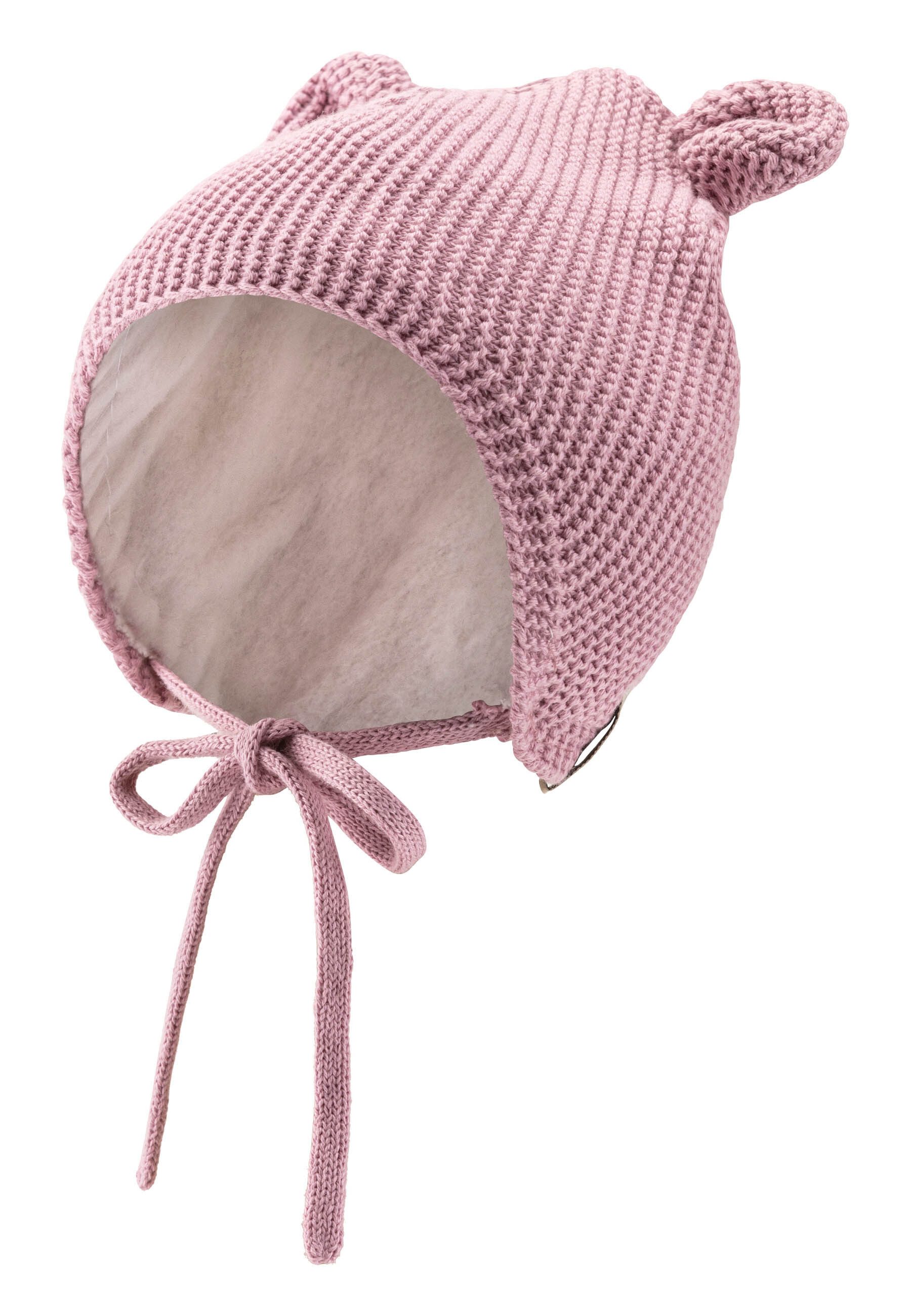 Sterntaler® Strickmütze Sterntaler® GOTS Strickmütze Ohren (1-St)