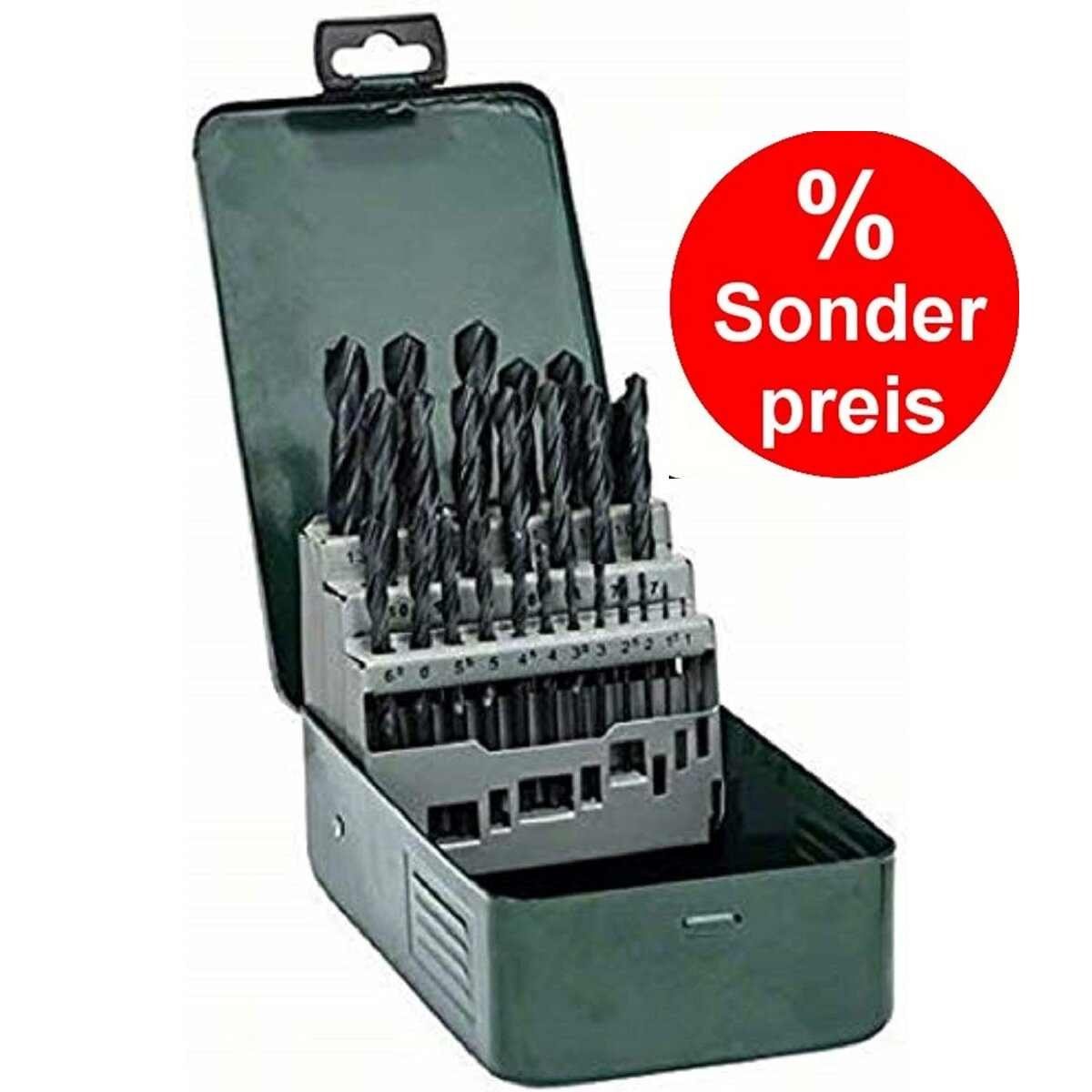 BOSCH Bohrer- und Bitset rollgewalzt Metallbohrer-Set HSS-R Bosch 25tlg