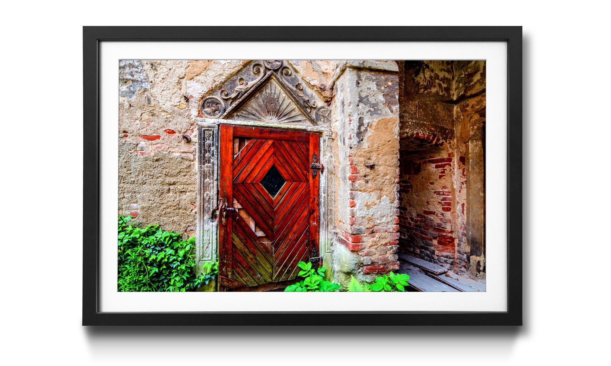 WandbilderXXL Bild mit Rahmen Hidden Secret, Lost Place, Wandbild, in 4 Größen erhältlich | Bilder