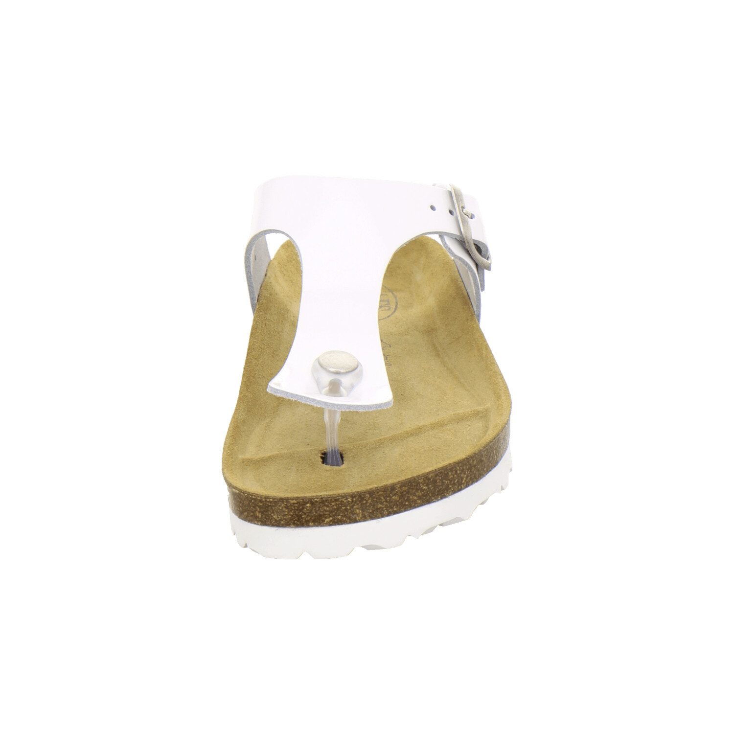 AFS-Schuhe 210710 Zehentrenner Pantolette für Damen mit Fußbett, bequeme Sa günstig online kaufen
