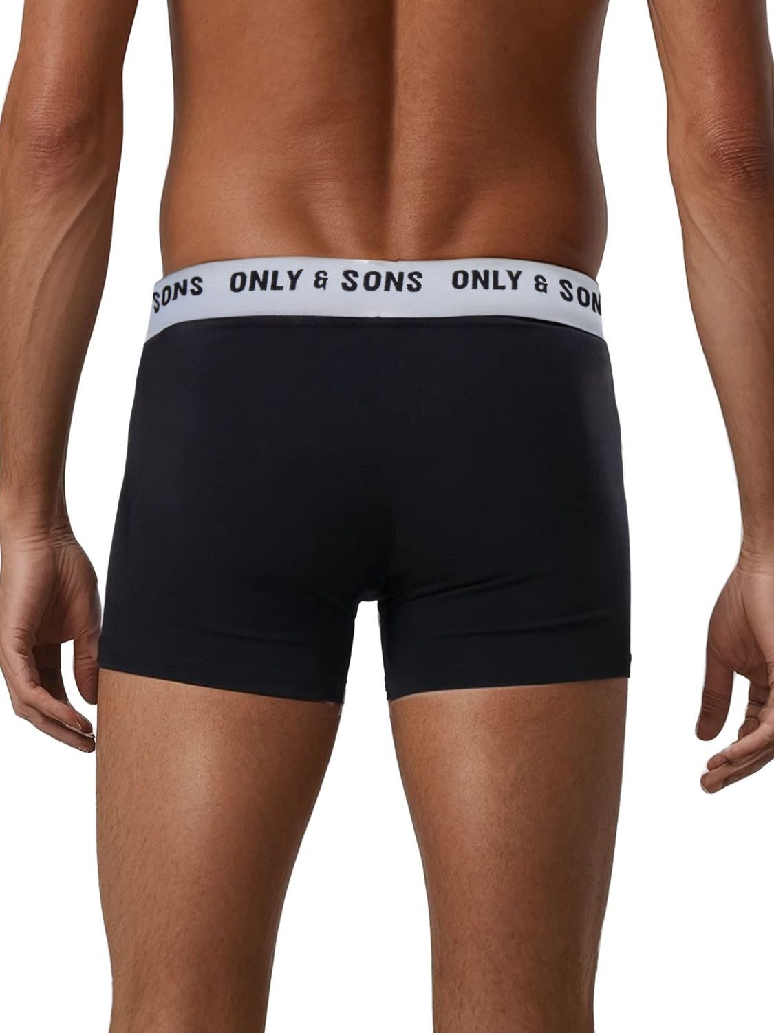 ONLY & SONS Boxershorts Herren Retroshorts ONSSCOTT 8 PACK Regular Fit (Vorteilspack, 1-St) Unterhosen mit Stretch