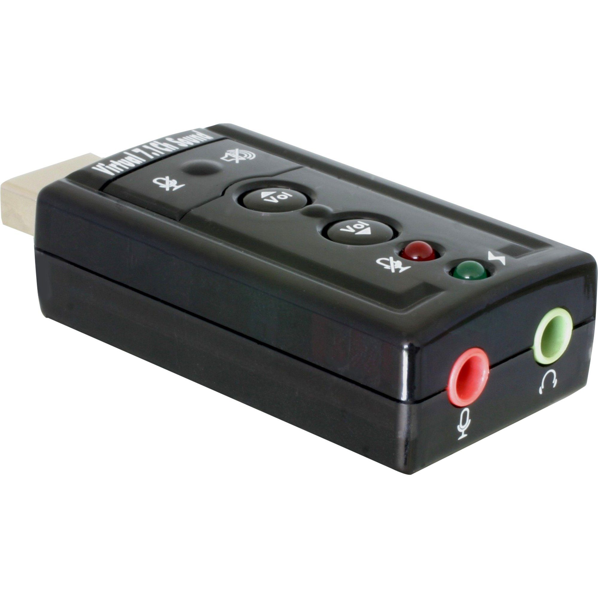 Delock DeLOCK USB Sound Adapter 7.1 (61645), Soundkarte Soundkarte