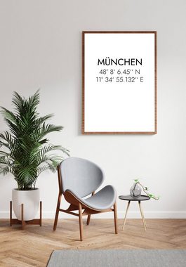 MOTIVISSO Poster München Koordinaten #1