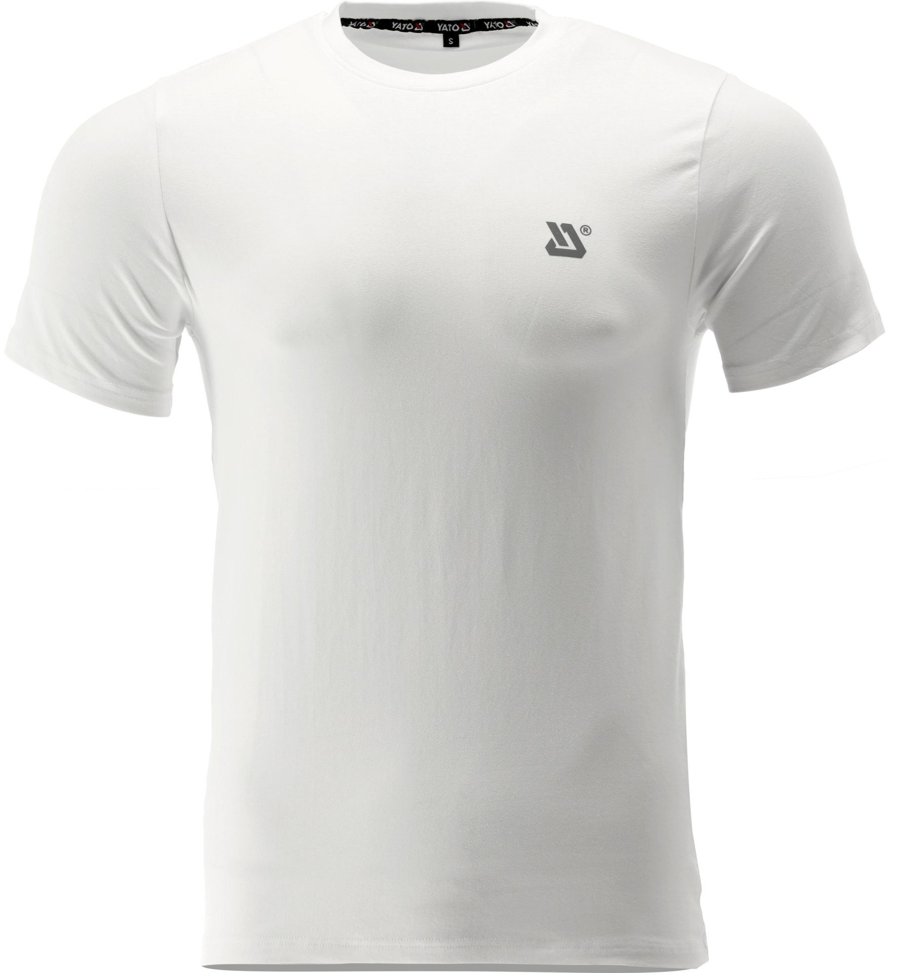 T-Shirt T-shirt mit Elasthan 200g/m² Gr. L weiß