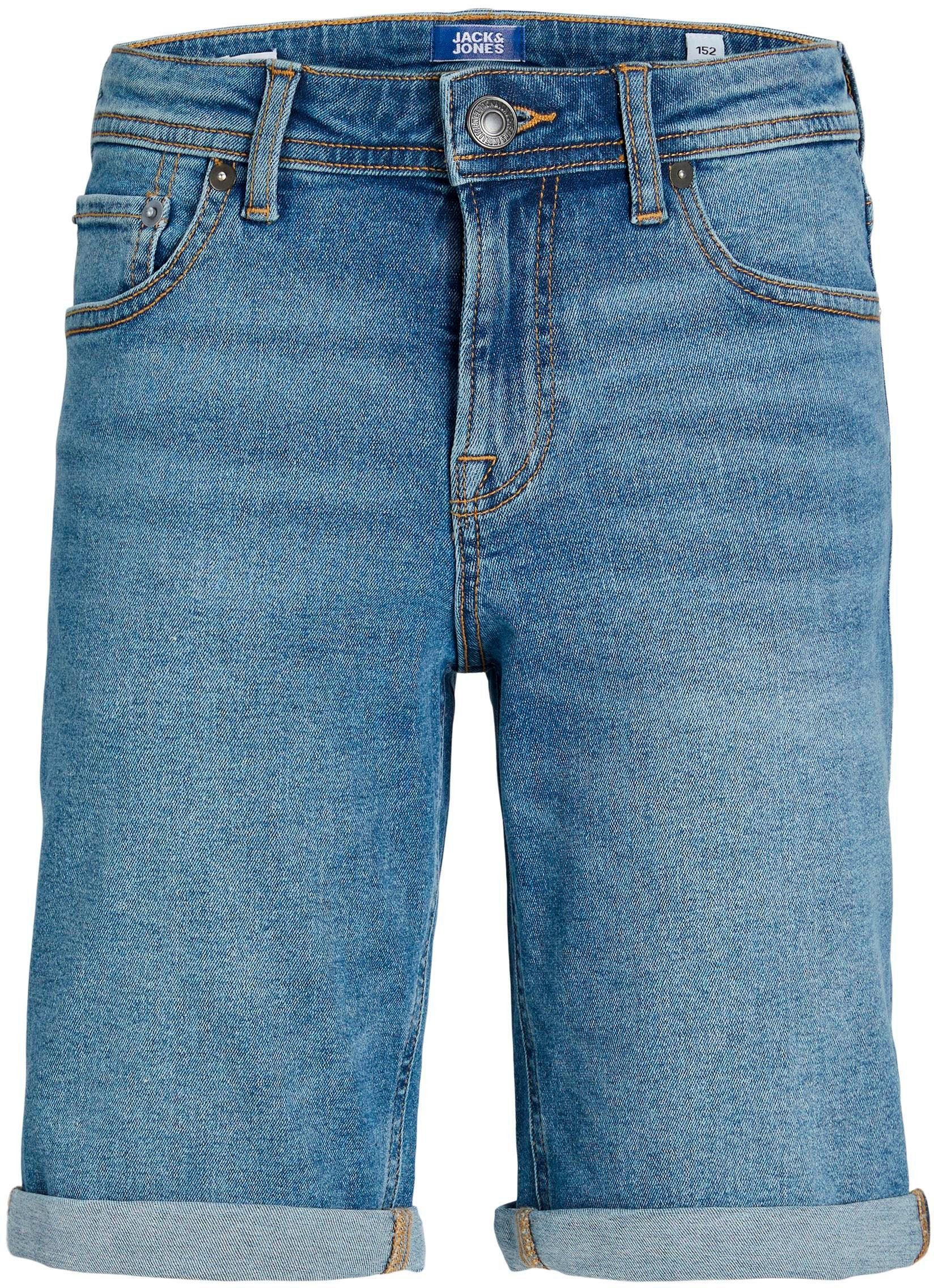 Jones JJIRICK Denim Shorts JNR SHORTS Blue Junior 306 MF JJIORIGINAL & Jack