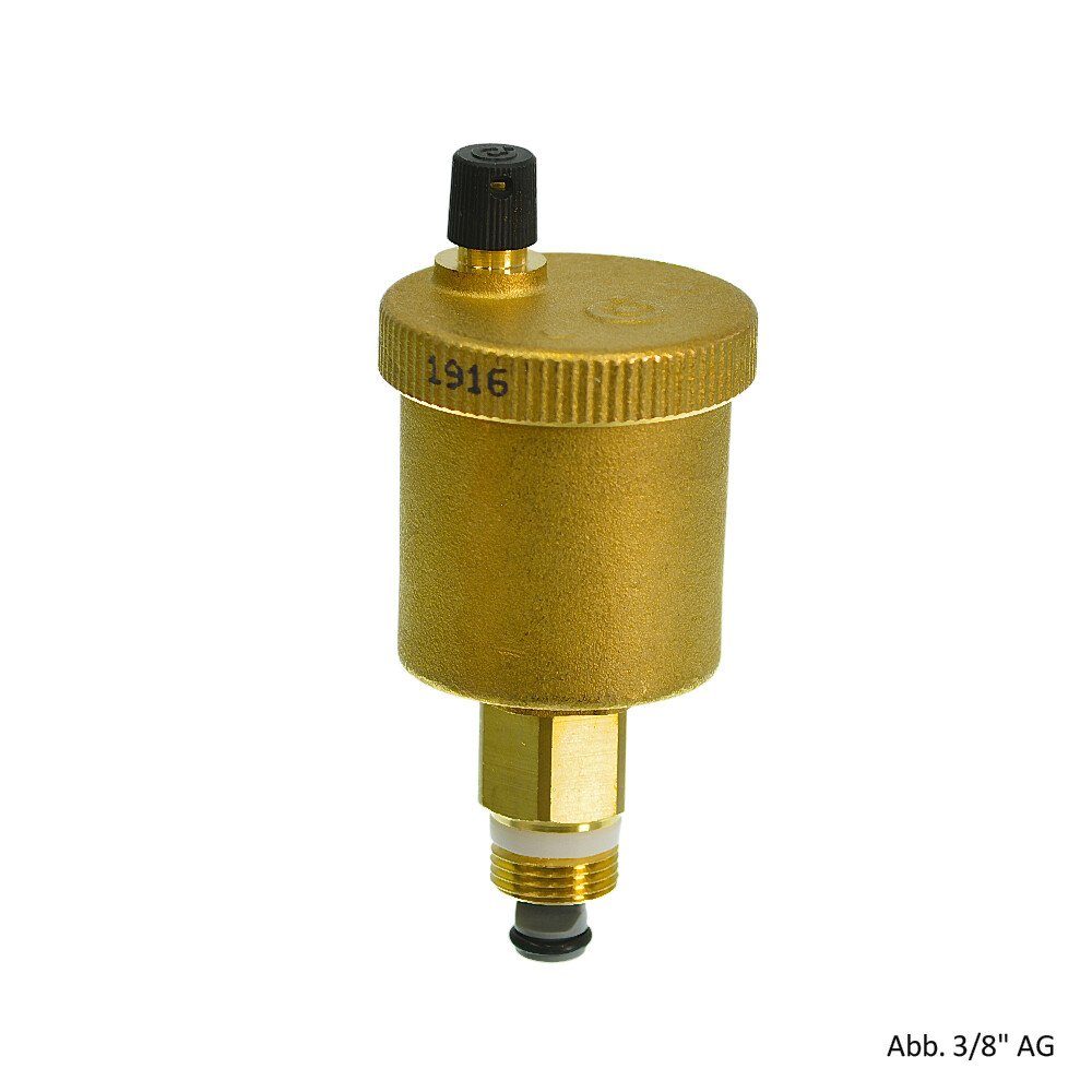 Caleffi Heizkörper Caleffi MINICAL Schnellentlüfter, Absperrung aus Pressmessing,10bar, 3