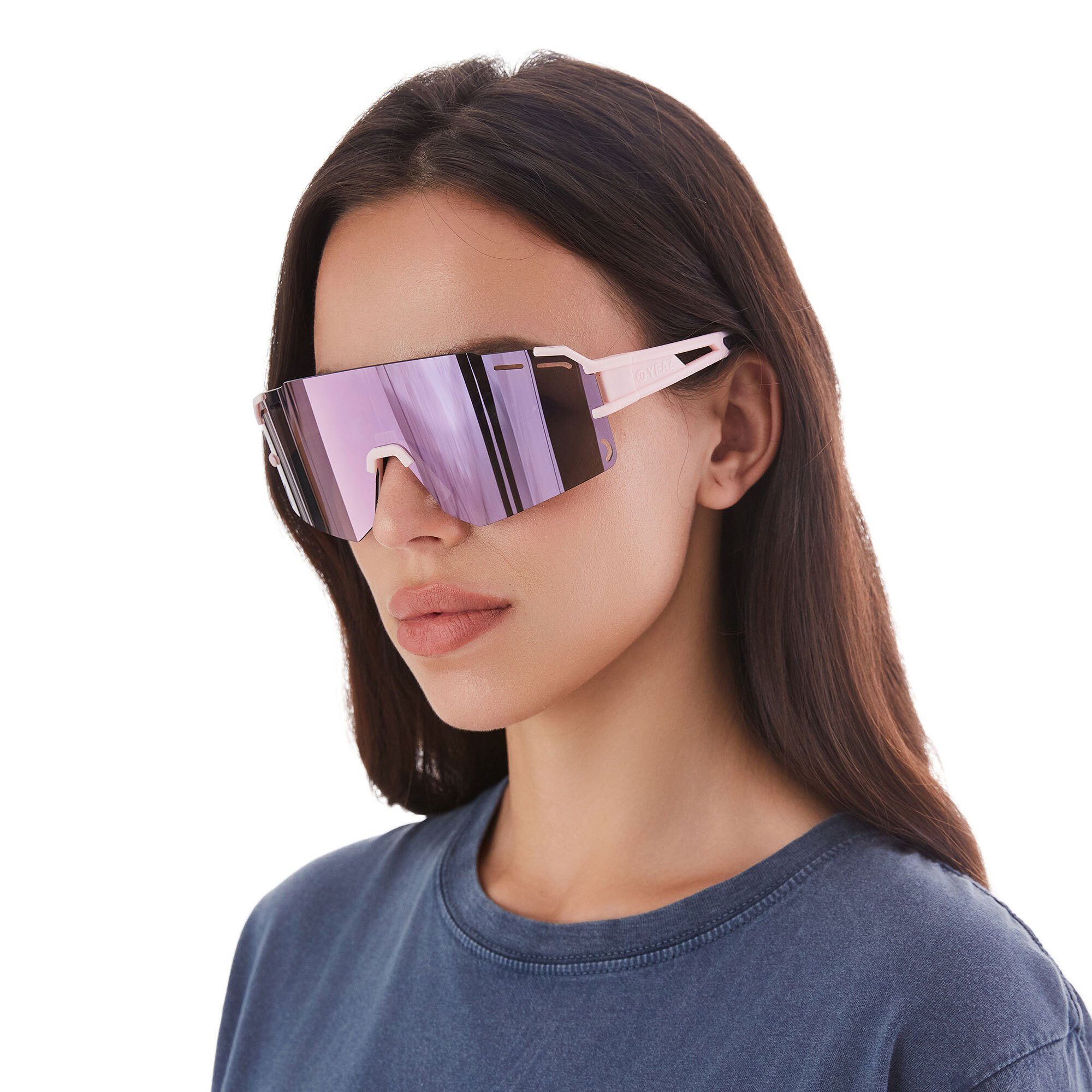 lila YEAZ SUNCRUISE sport-sonnenbrille Sport-Sonnenbrille pink Sportbrille / grün,