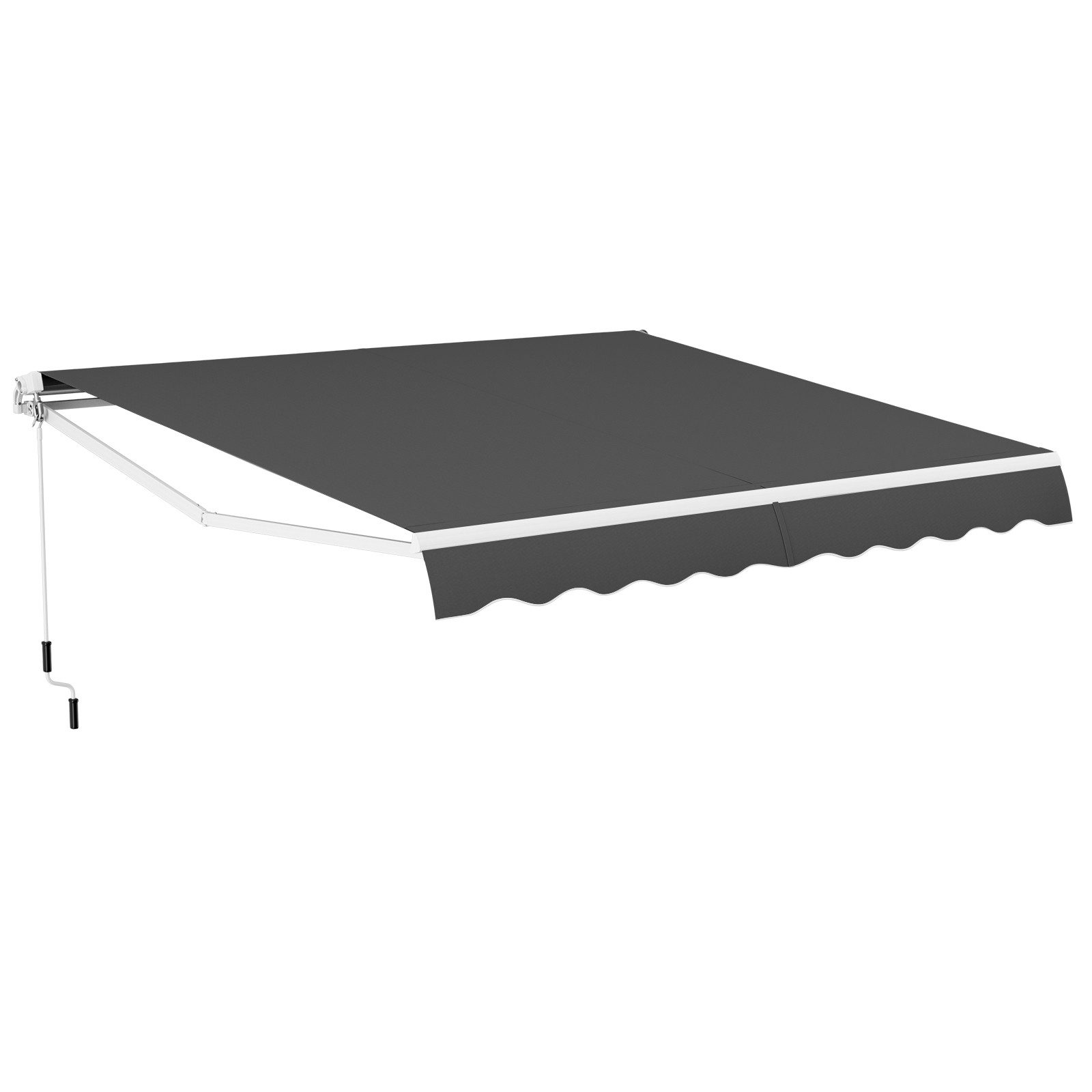 COSTWAY Gelenkarmmarkise 300x250cm mit Handkurbel, für günstig online kaufen