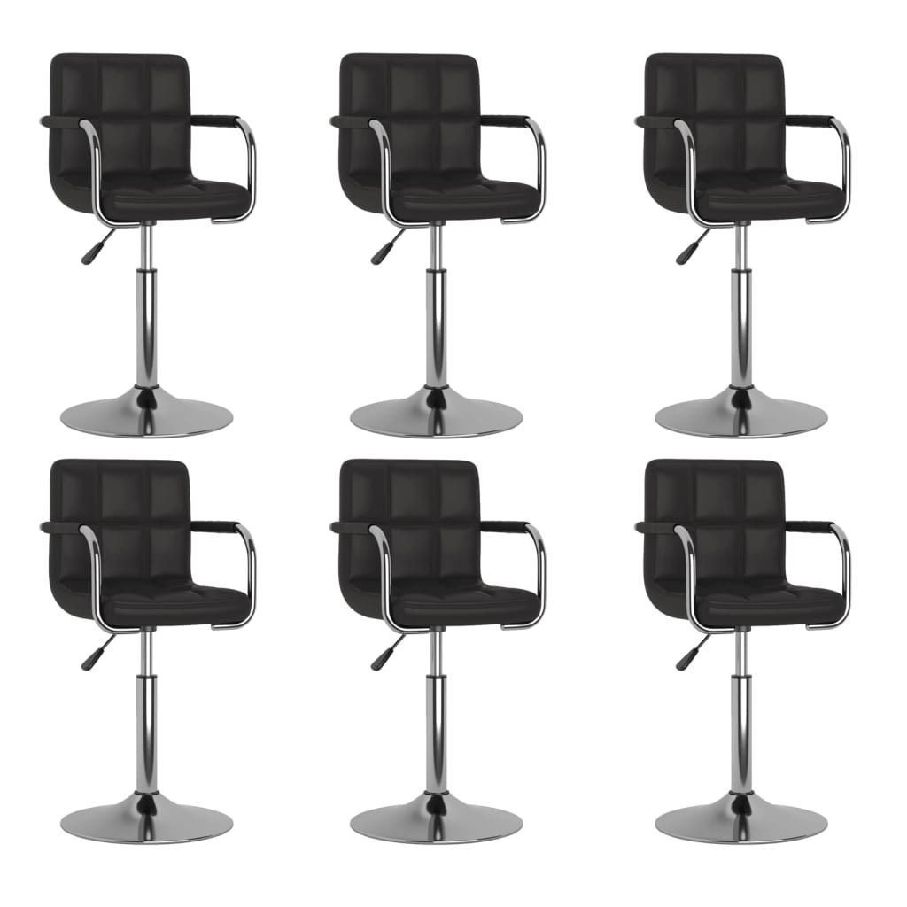 vidaXL Esszimmerstuhl Esszimmerstühle 6 Stk. Drehbar günstig online kaufen