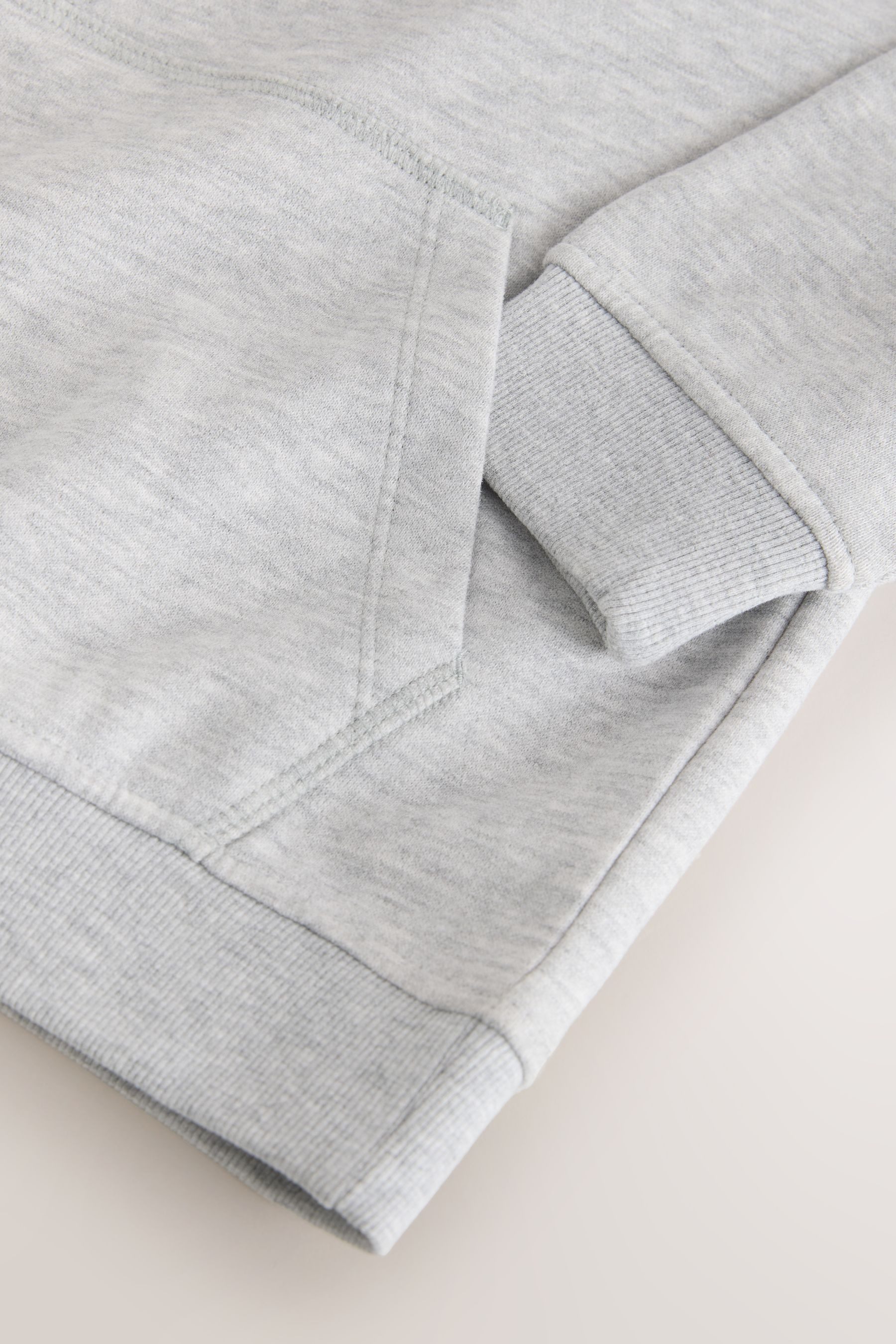 Next Kapuzensweatshirt Einfarbiges Kapuzensweatshirt (1-tlg) – Bild 4 von 5
