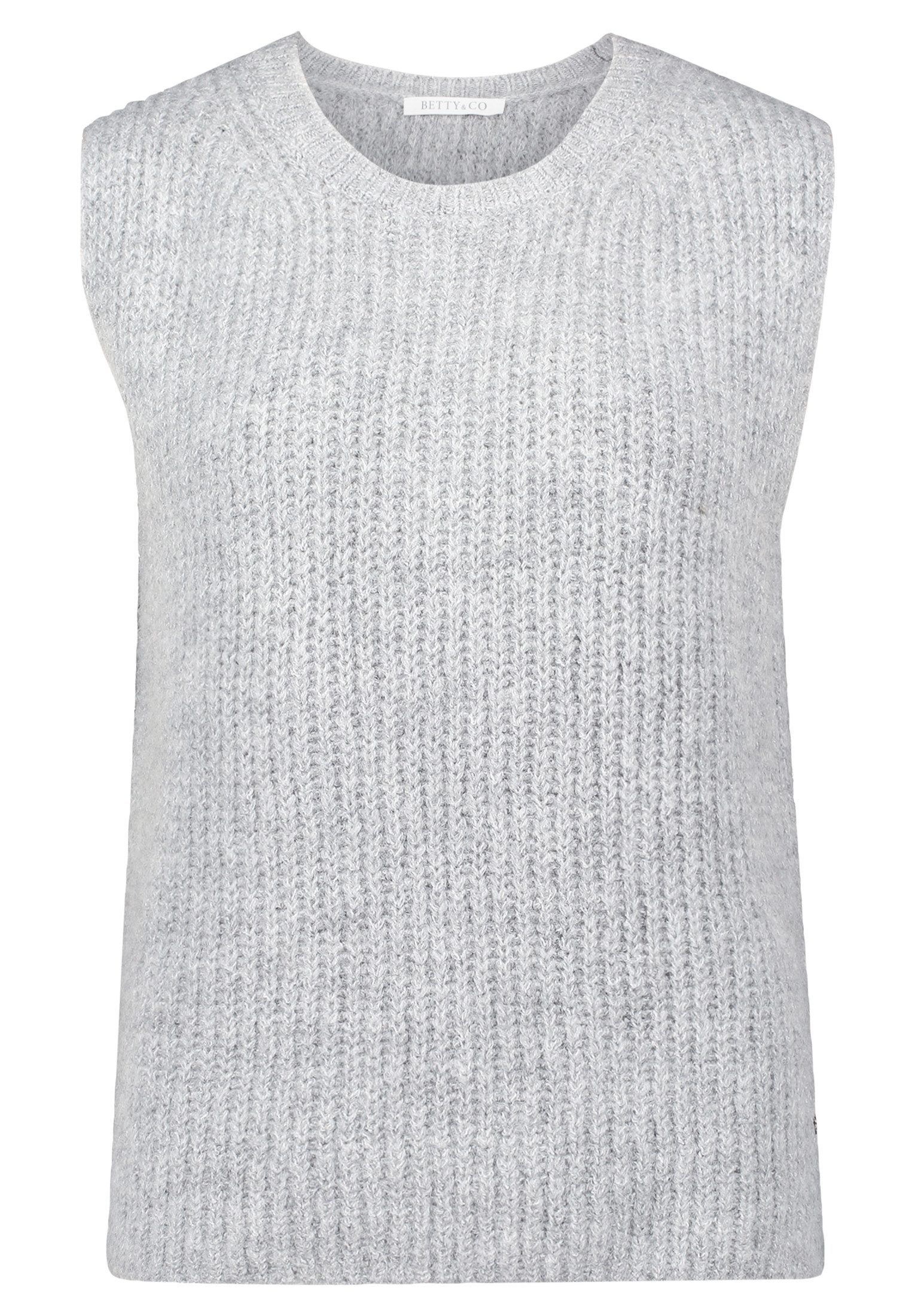 Betty&Co Stricktop Damen Strickpullover ohne Arm günstig online kaufen