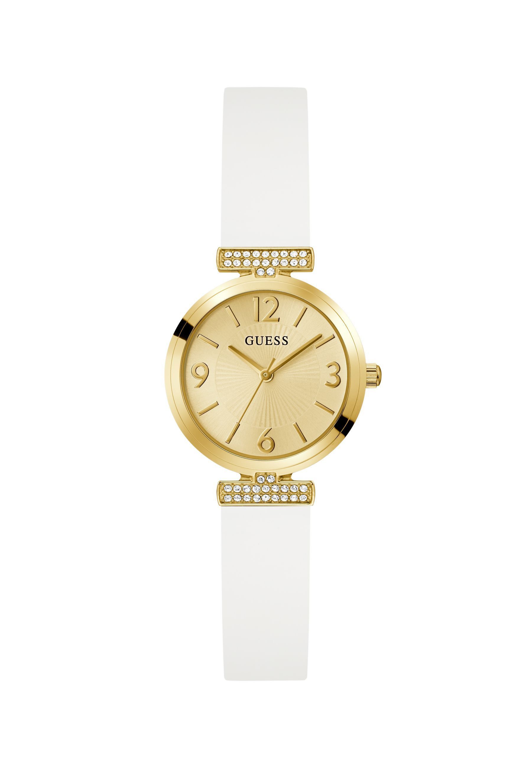 Guess Quarzuhr ARRAY, (1-tlg), Quarz-Analoguhr günstig online kaufen