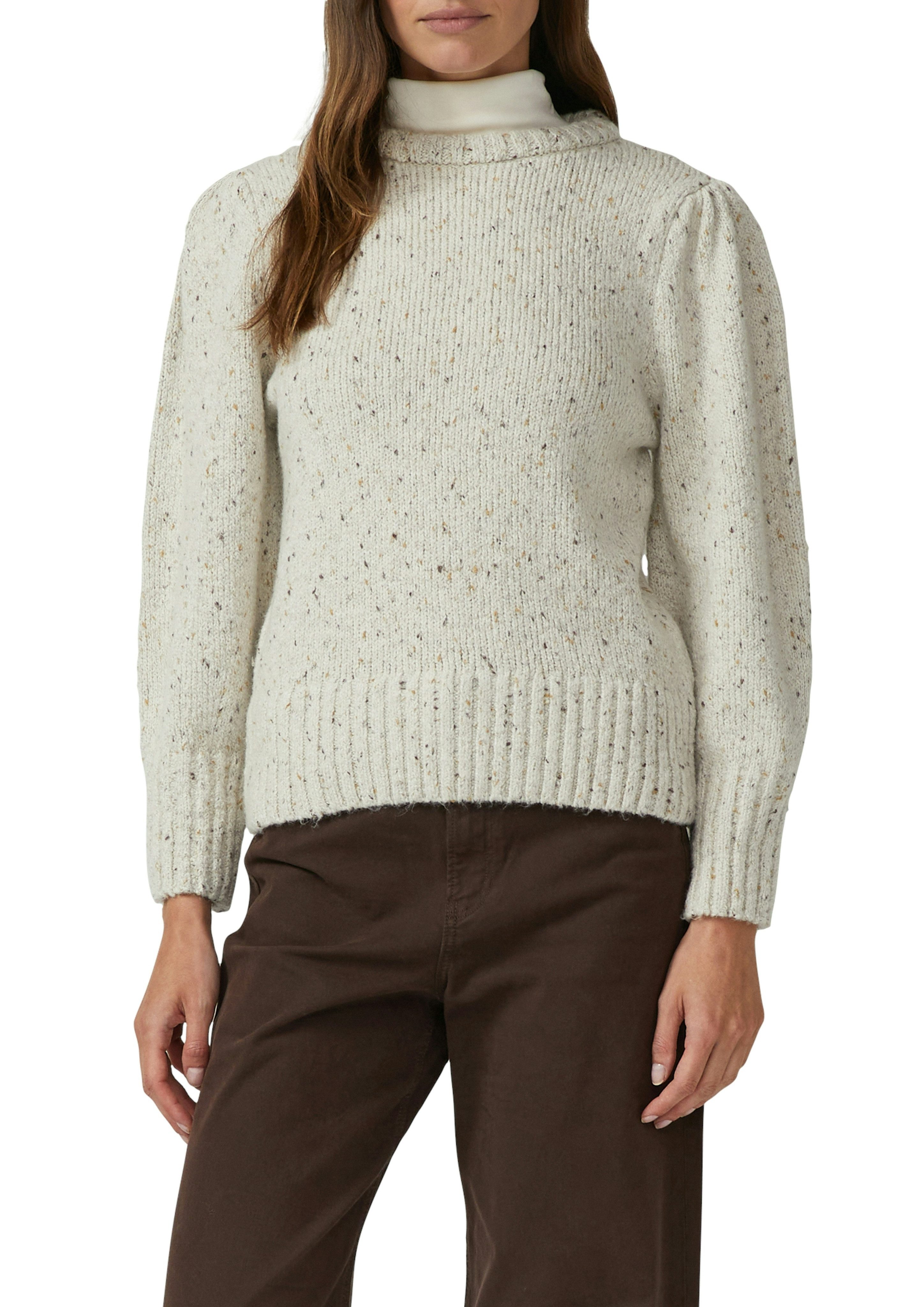 s.Oliver Strickpullover mit Puffärmeln