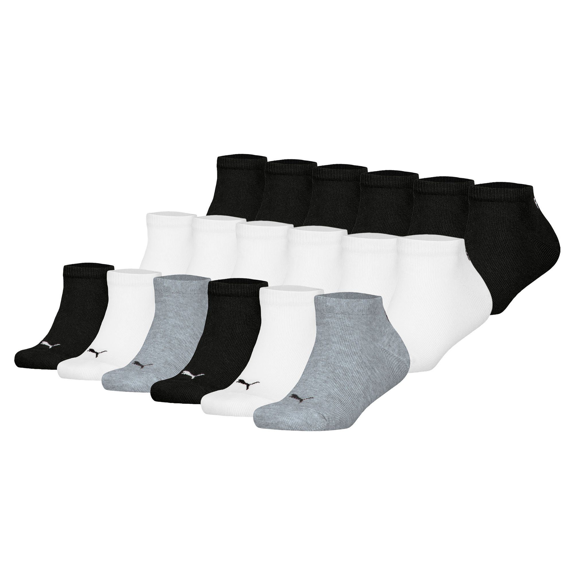 PUMA Freizeitsocken Unisex Socken 18er Pack Baumwollmischung (18er Pack, 18er Pack)
