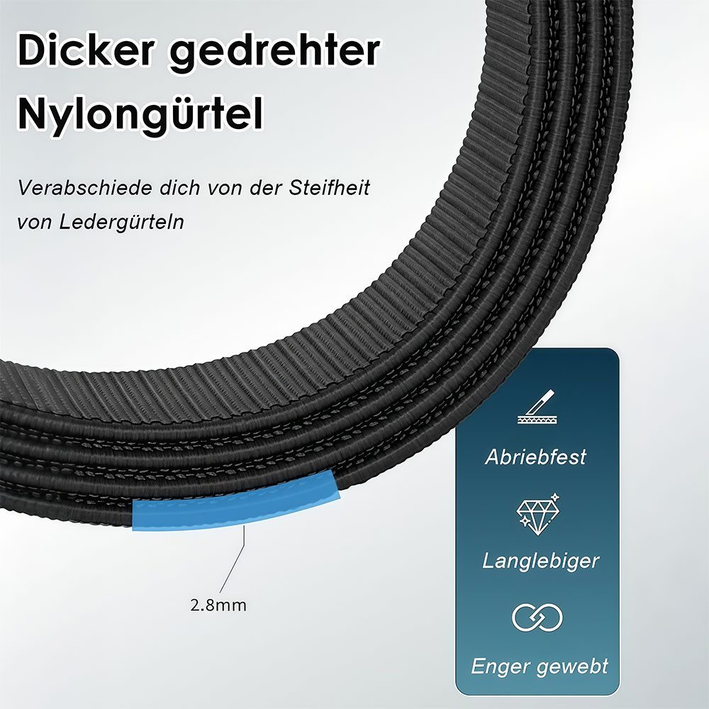 AFKSMILE Hüftgürtel Armee MilitärGürtel,Taktischer Gürtel,Militär Wandern,Verstellbarer Taktischer Gürtel mit Schwere Schnellverschluss, Aluminiumlegierung – Bild 3 von 5