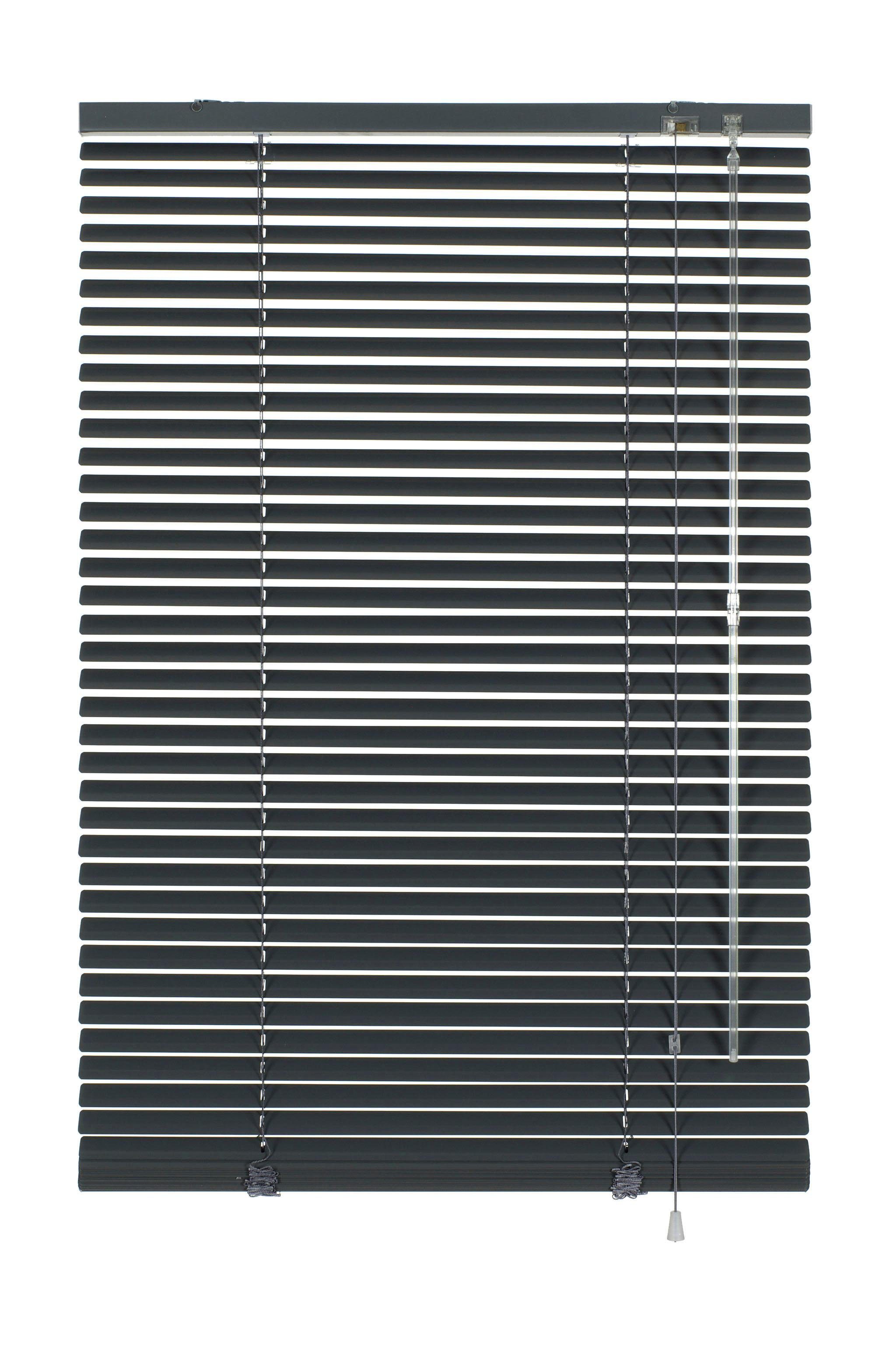 Gardinia Aluminium Jalousie 90 cm x 175 cm Schiefer günstig online kaufen