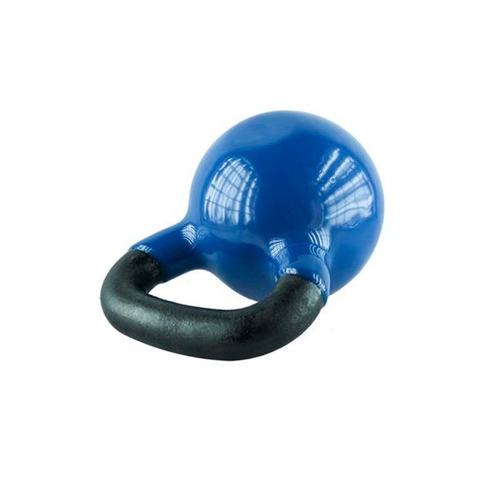 HMS Kompakthantel Kugelhantel Kettlebell Heimtraining, (Set, hochwertiges Gusseisen), sorgt für festen Halt und maximale Kontrolle