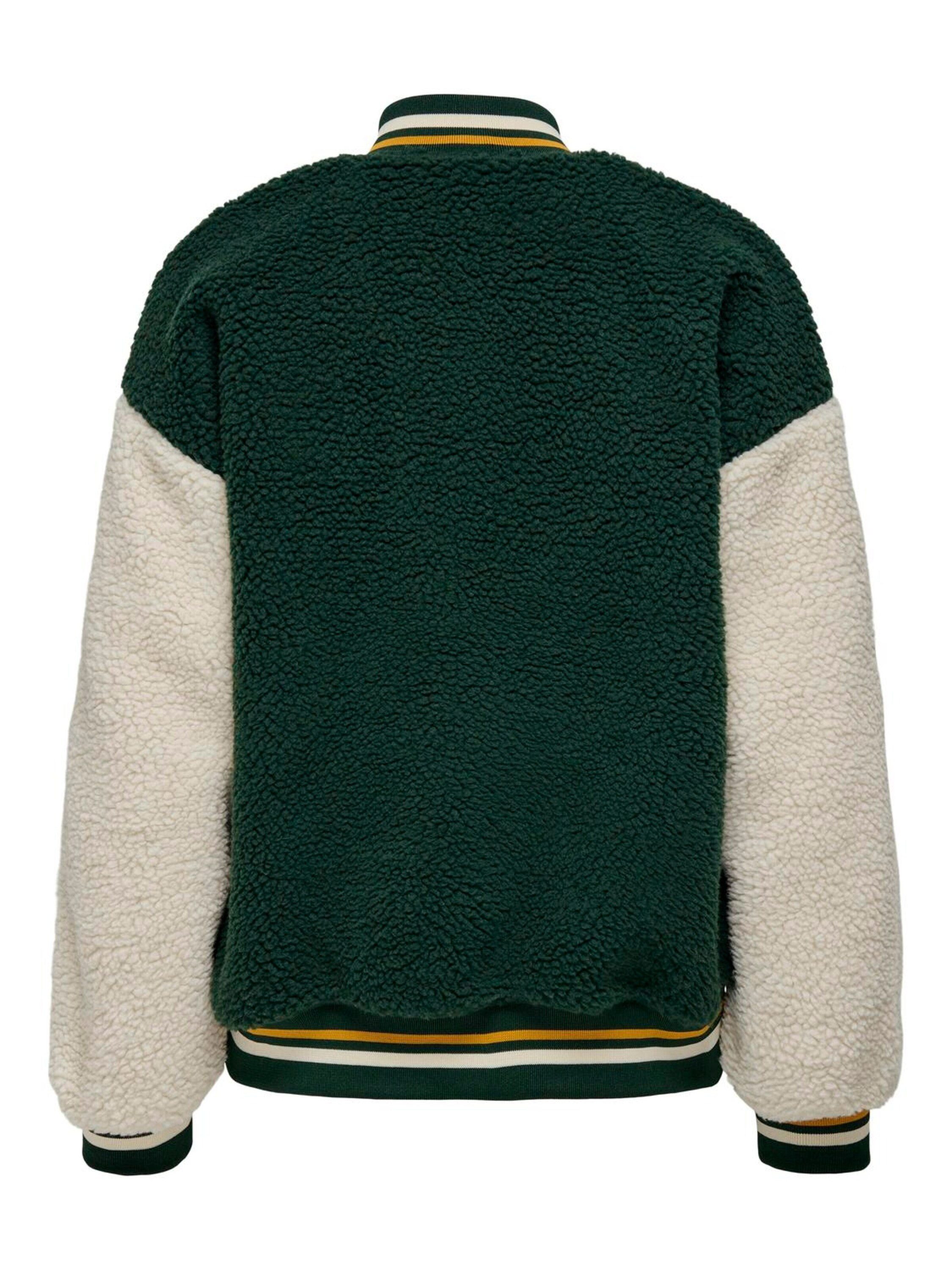 ONLY Bomberjacke ONLMOON (1-St), Bündchen-/Rippstrick-Kragen