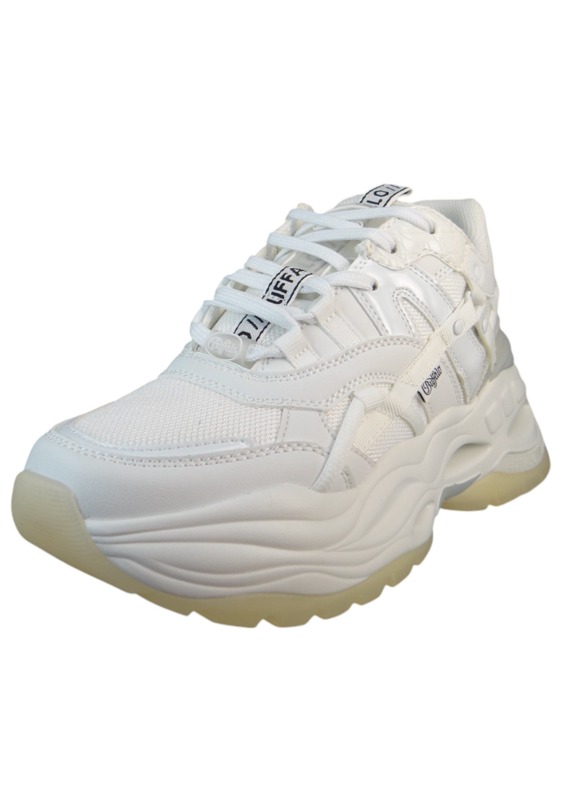 Buffalo 1630350 Triplet Hollow White Sneaker günstig online kaufen