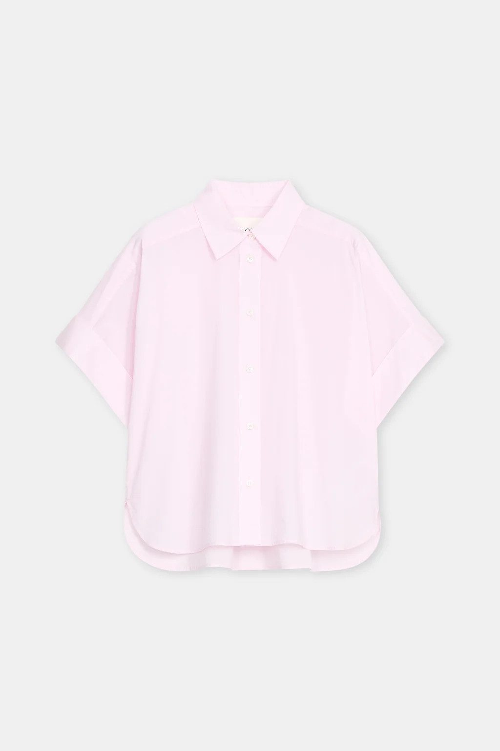 CLOSED Langarmbluse Kurzarm Shirt aus Baumwolle