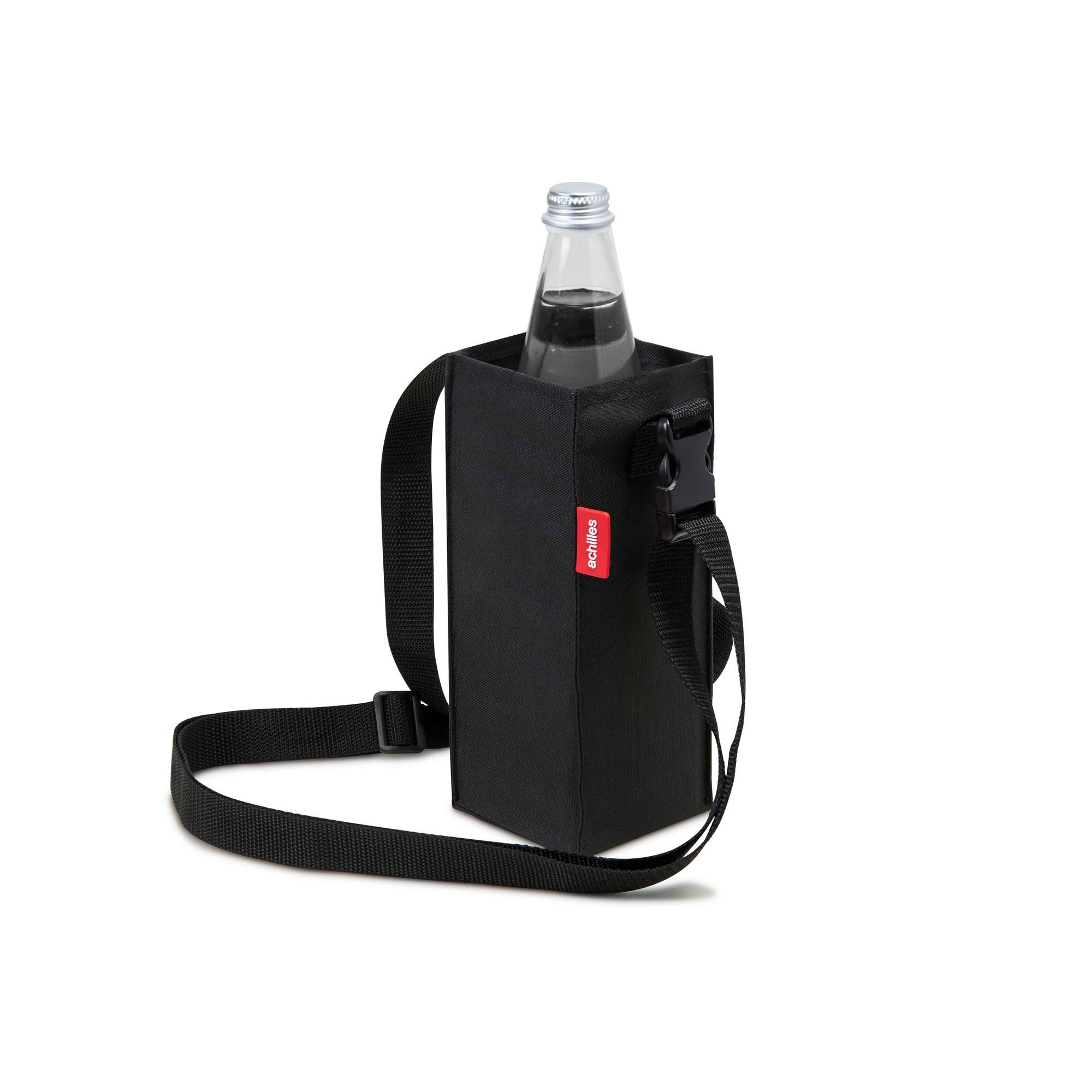 Flaschenkorb 1er Bottle-Bag Flaschentasche mit verstellbarem Umhängegurt