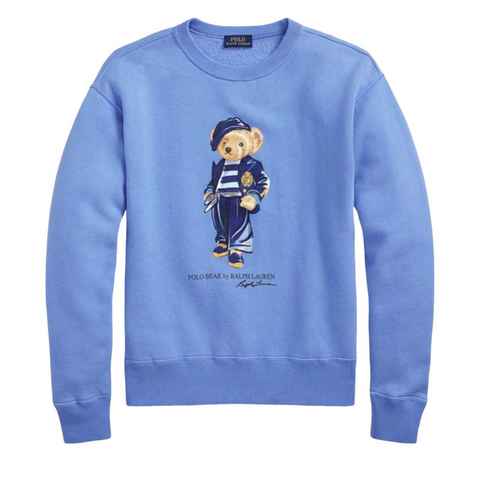 Polo Ralph Lauren Sweatshirt Bear In Paris Bär Sweatshirt Sweater Pullover Pulli Jumper