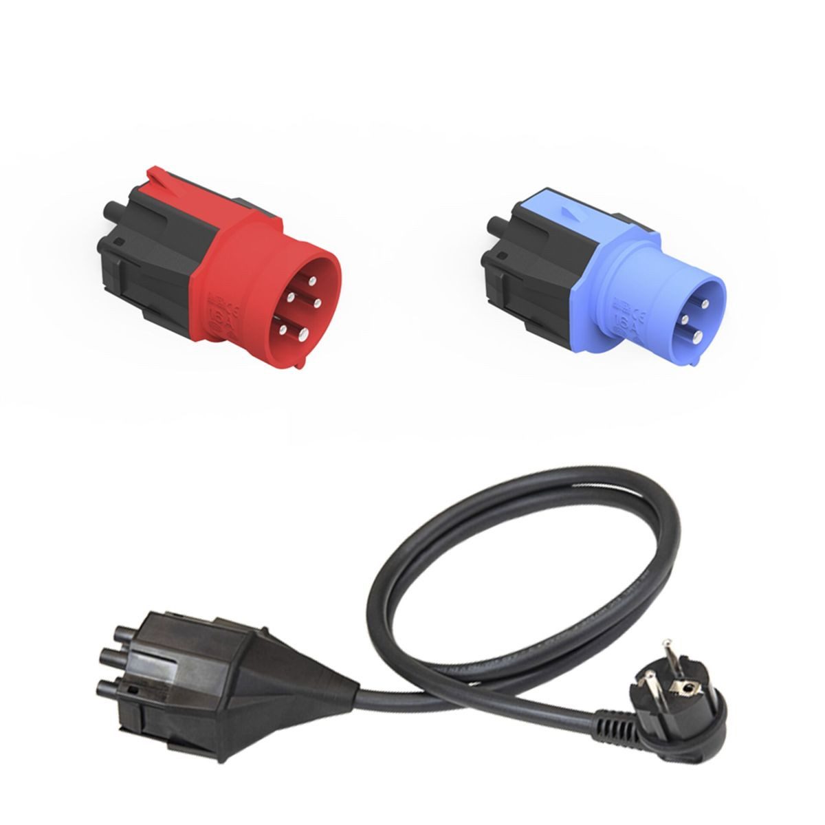 NRGkick Elektroauto-Ladestation-Halterung Steckeraufsatz Set 16A Standard (EU)