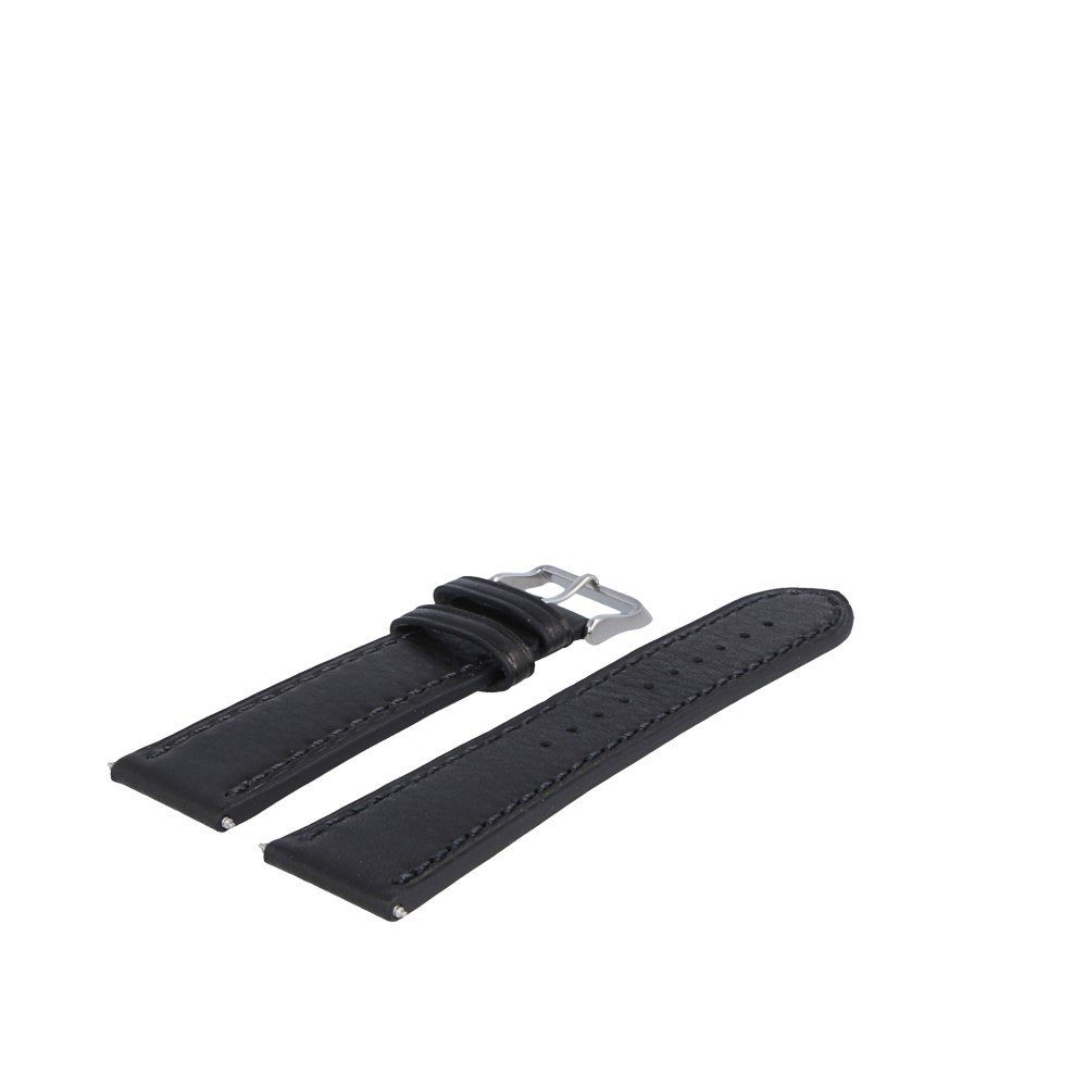 Victorinox Uhrenarmband 22mm Leder Schwarz 4972 günstig online kaufen