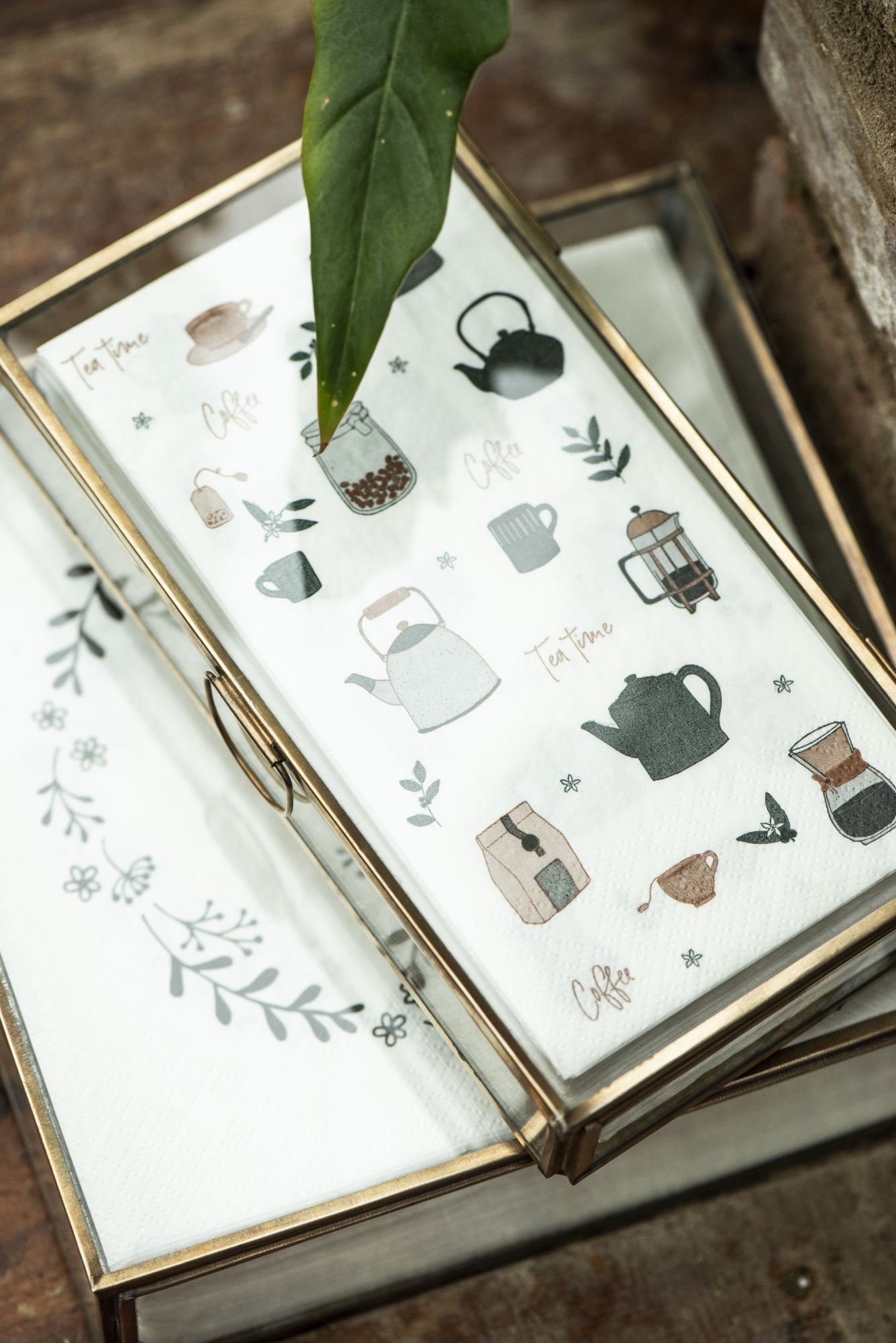 Ib Laursen Aufbewahrungsbox Glasbox Serviettenhalter Schmuckkasten Glas Dos günstig online kaufen