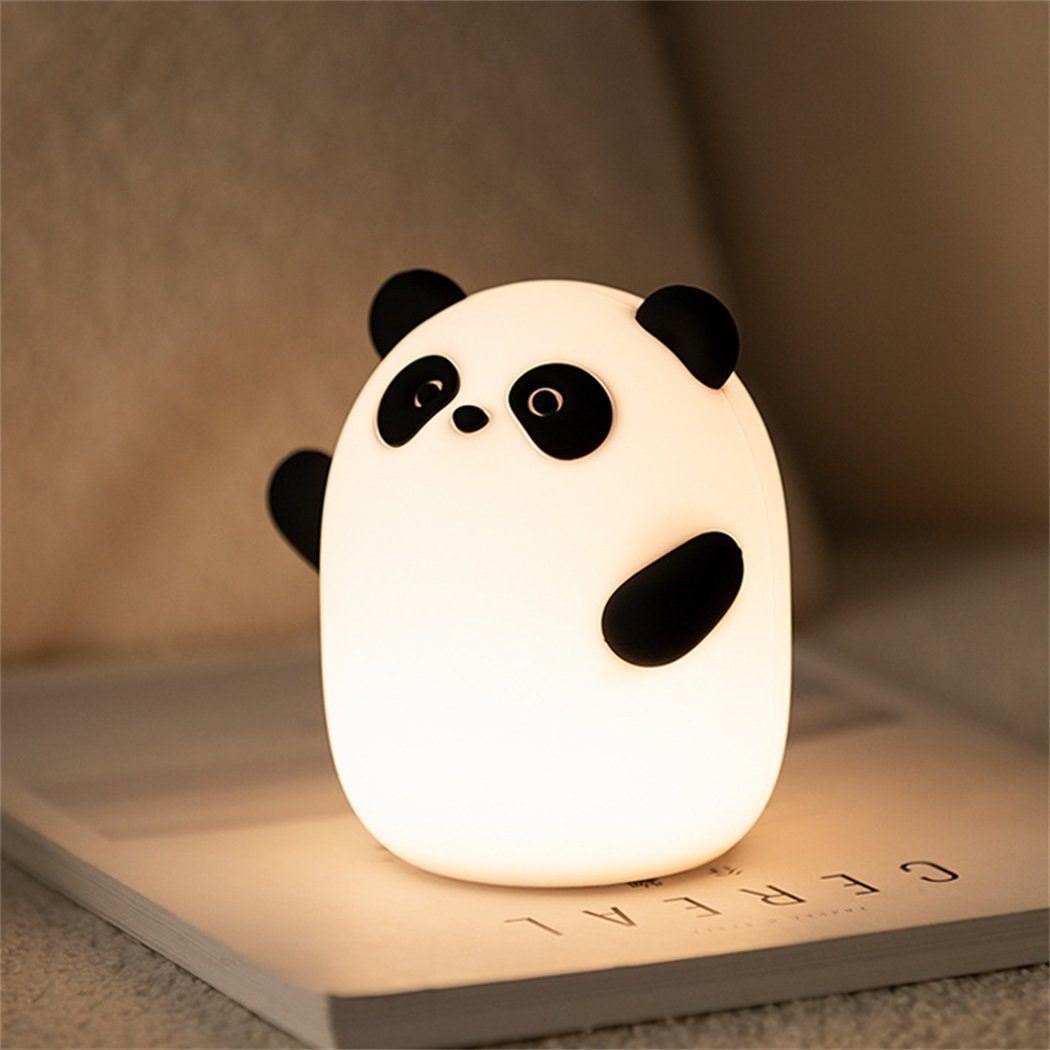 Nachtlicht Kreative LED-Panda-Nachtlicht-Nachttischlampe, DAYUT LED Kindergeschenk