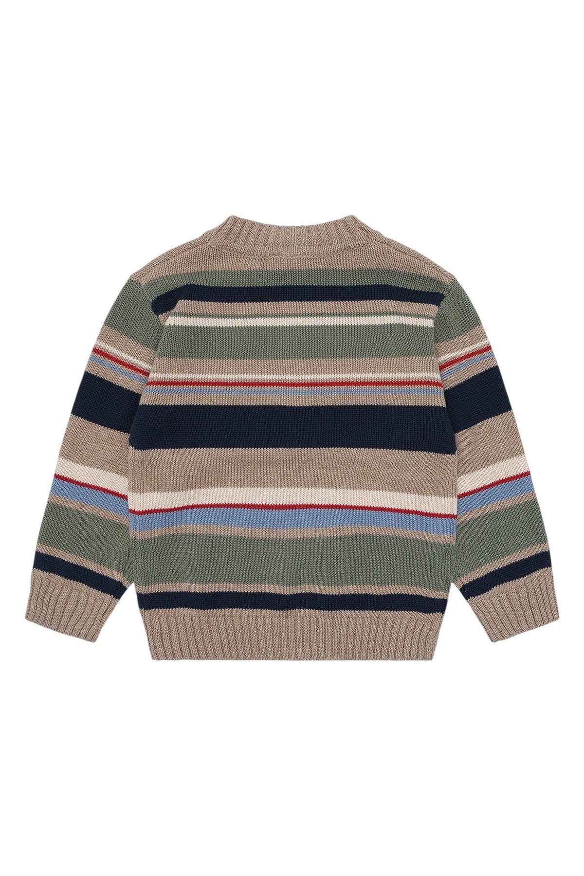 Hust & Claire Strickpullover Pelle KnitStripe (1-tlg) Hust & Claire Kinder Strickpullover „Pelle“ gestreifter Pullover