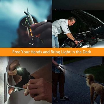 MAVURA Angelhandschuhe MTOOLS LED Taschenlampen Handschuhe Arbeitshandschuhe zum Angeln, Camping, Reparieren Outdoor Radfahren Survival Handschuhe