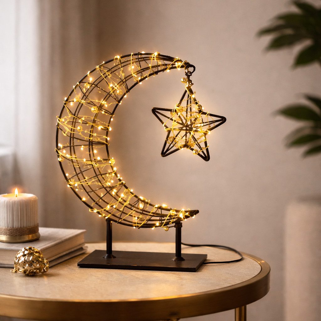 Mel-O-Design LED Dekoobjekt XXL LunaStar LED Outdoor Leuchte - Deko Mond mi günstig online kaufen