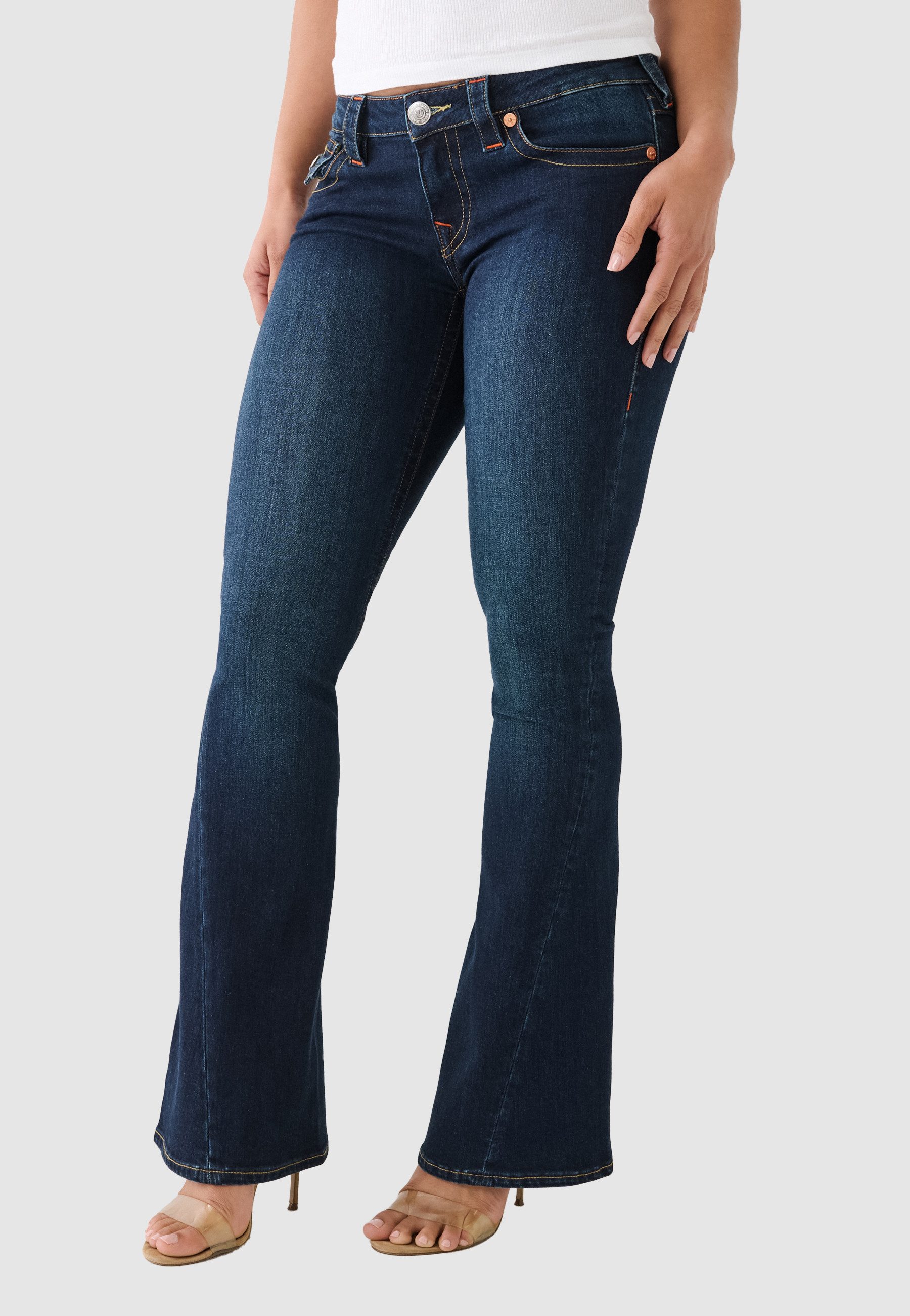 True Religion Bootcut-Jeans JOEY LOW RISE FLARE Baumwollmischung, Flared fit