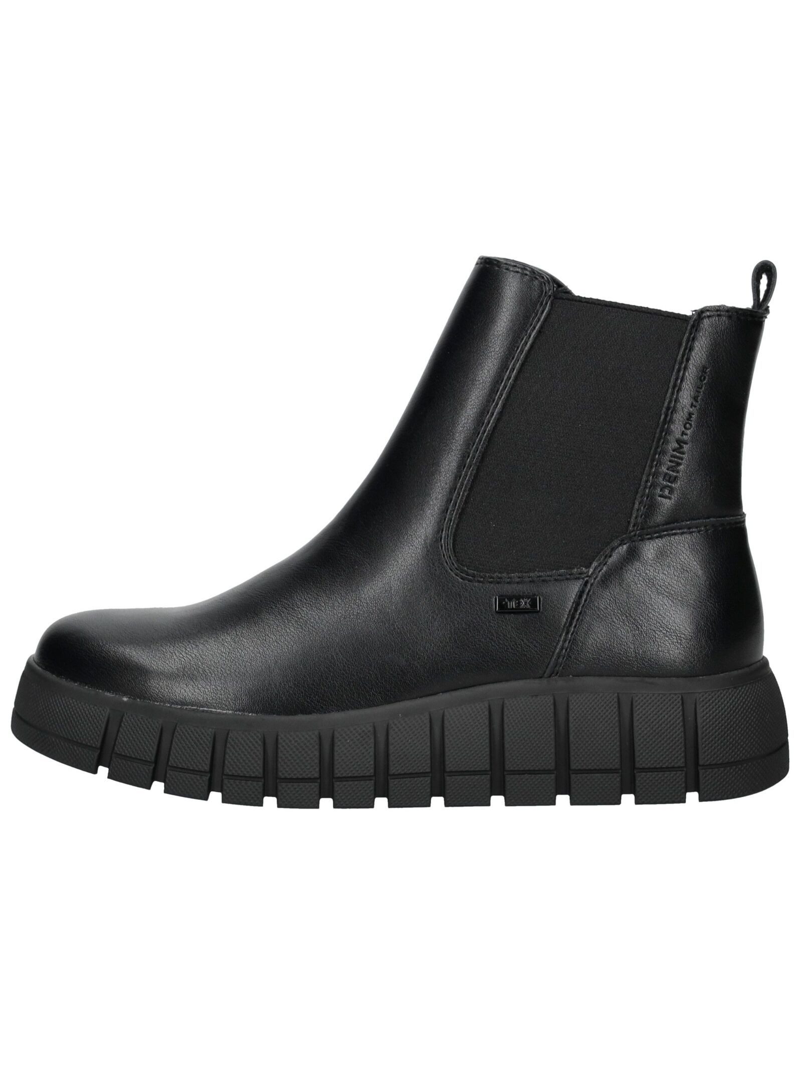 TOM TAILOR Tom Tailor Stiefelette Lederimitat/Textil Stiefelette günstig online kaufen