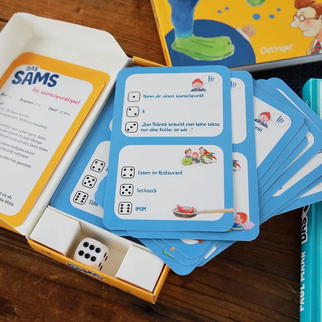 Oetinger Spiel Das Sams. Das Wunschpunktspiel