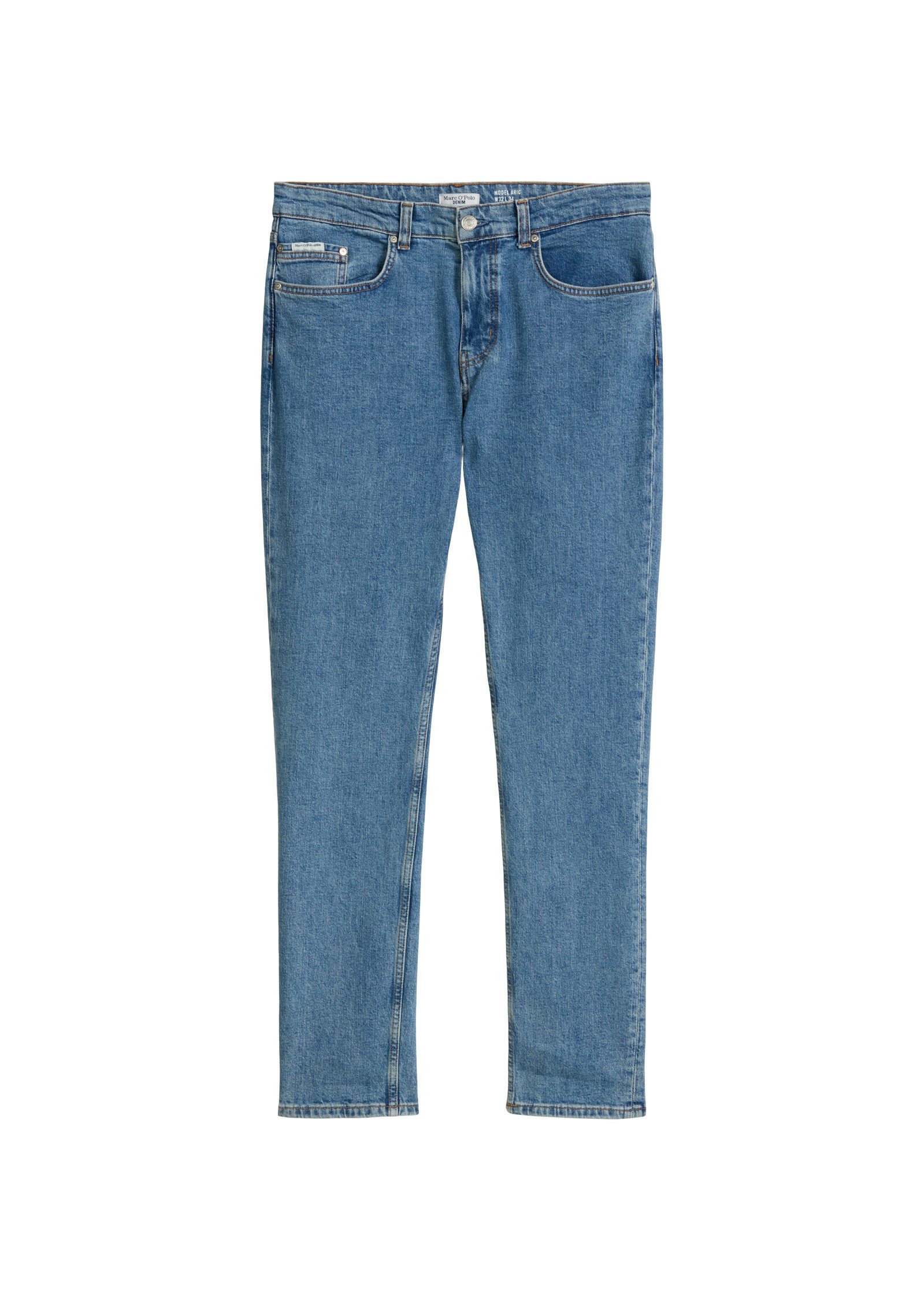 Marc O'Polo DENIM Tapered-fit-Jeans aus Bio-Baumwoll-Mix