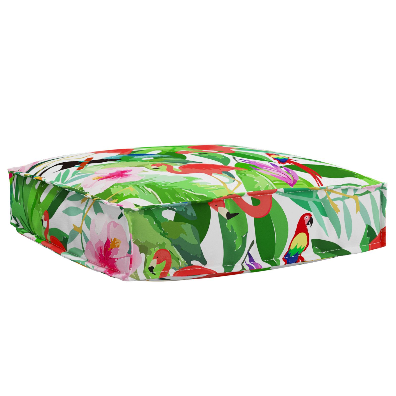 vidaXL Sitzauflage Palettenkissen für Sitzfläche Floral günstig online kaufen