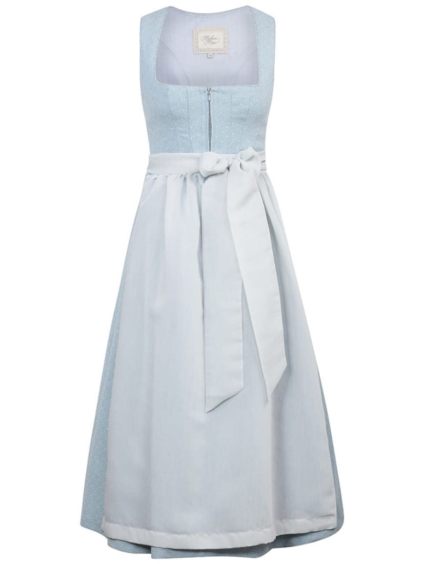Madame Marie Dirndl Dirndl Isendra 75cm Länge eisblau