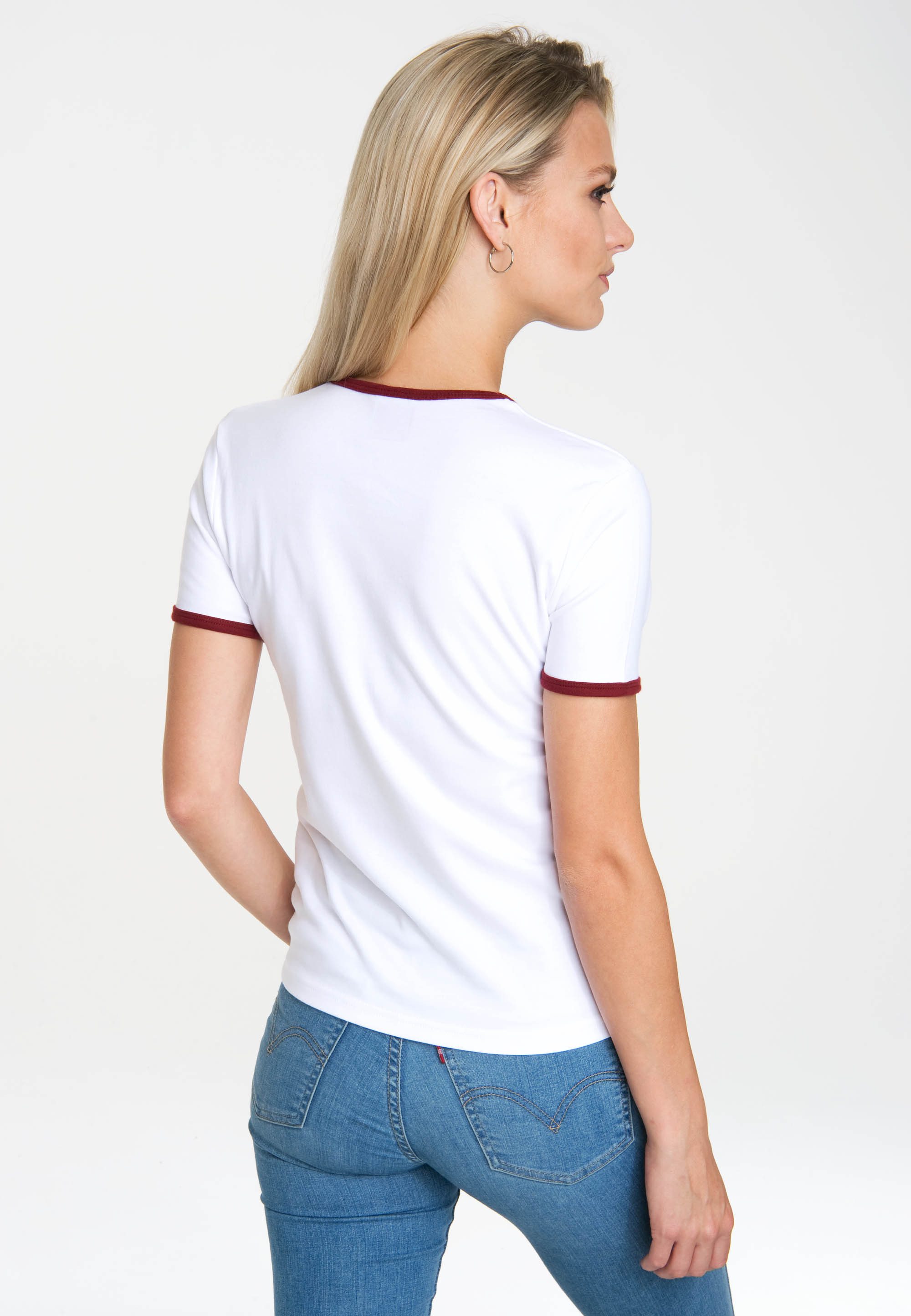 LOGOSHIRT T-Shirt Sesamstrasse - Krümelmonster mit lizenziertem Print