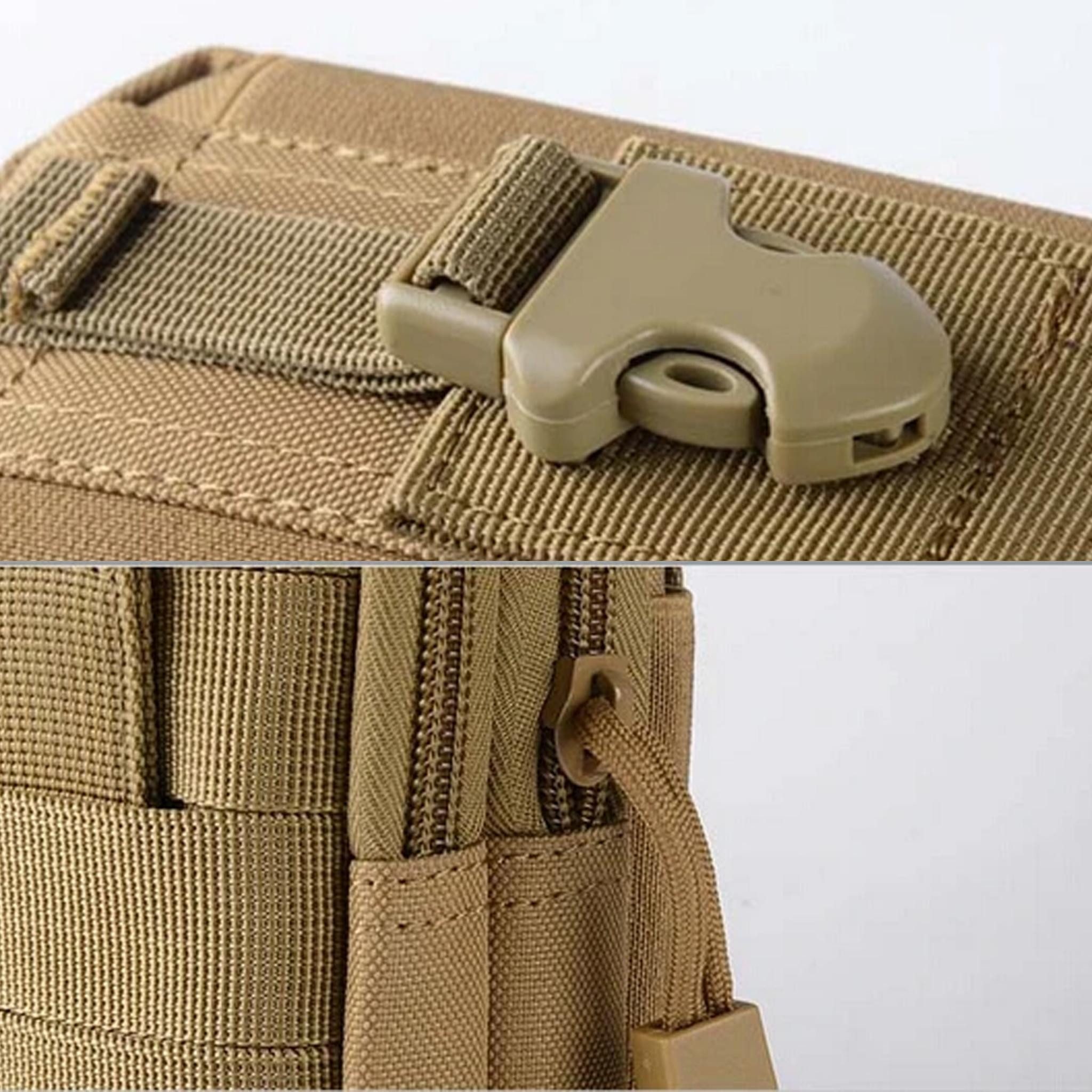 LA CUTE Bauchtasche Hüfttasche braun, kompakt, multifunktional Outdoor-Aktivitäten (Einzelstück: Hüfttasche für Outdoor-Aktivitäten und extreme Bedingungen), Kompakte, multifunktionale Hüfttasche für Outdoor-Aktivitäten
