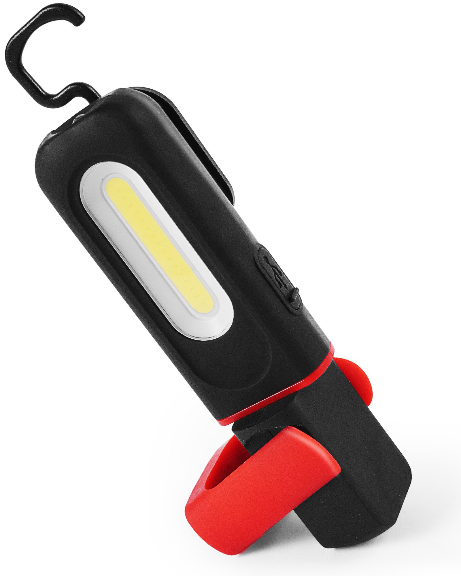 ONDIS24 LED Arbeitsleuchte Akkuleuchte Arbeitslampe für Camping Handscheinwerfer, mit magnetischem Haltefuß & Haken 350 Lumen 1200 mAh Akku