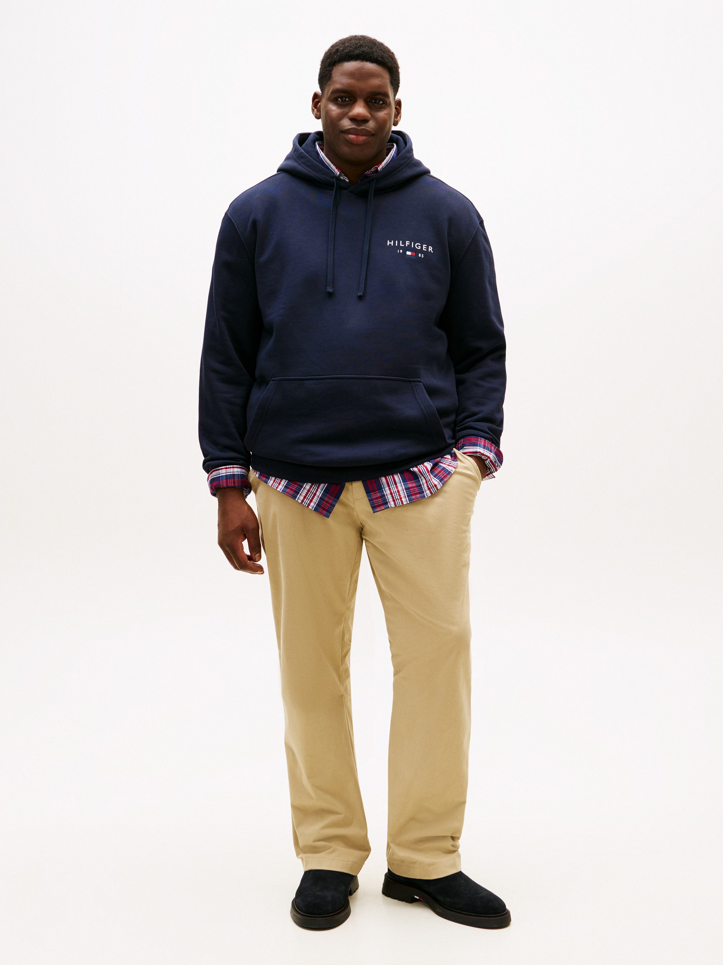Tommy Hilfiger Big & Tall Hoodie BT-BRAND LOVE HILFIGER Große Größen, normale Passform