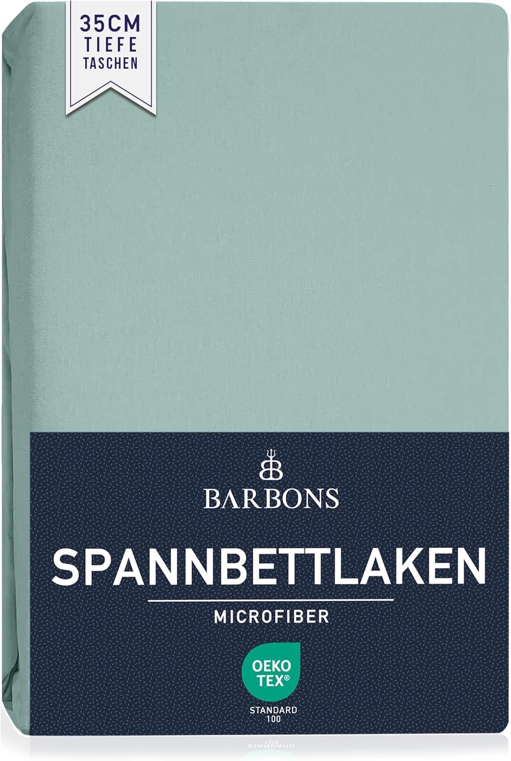 BARBONS Spannbettlaken Mikrofaser Bettlaken, 35 cm Tiefe Spannbetttuch, Geb günstig online kaufen